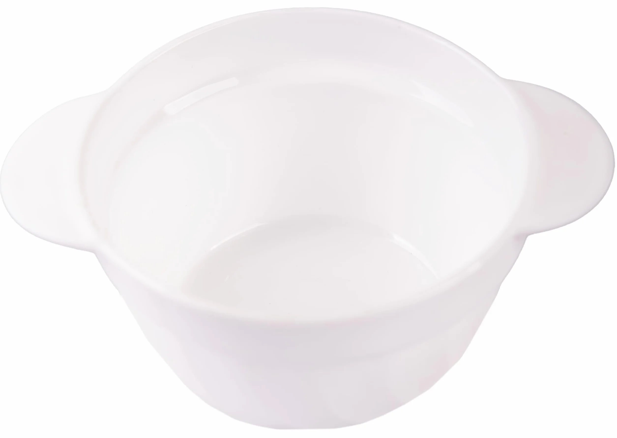 OMAGO® Bulionówka biała 650 ml, zestaw 6 sztuk, małe miseczki i salaterki do zup, owsianki i owoców, elegancka zastawa stołowa