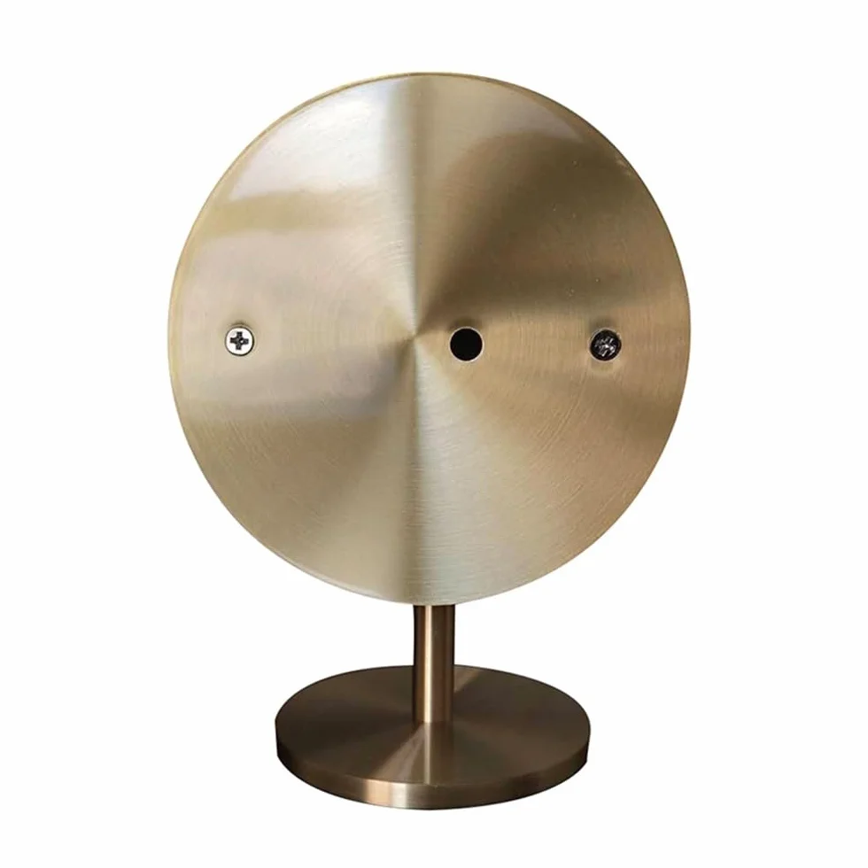 Budzik Specjalistyczne zegary stołowe Retro do kreatywnego mosiężnego kwarcowego cichego zegara biurkowego Wystrój domu Zegar biurkowy(Brass)