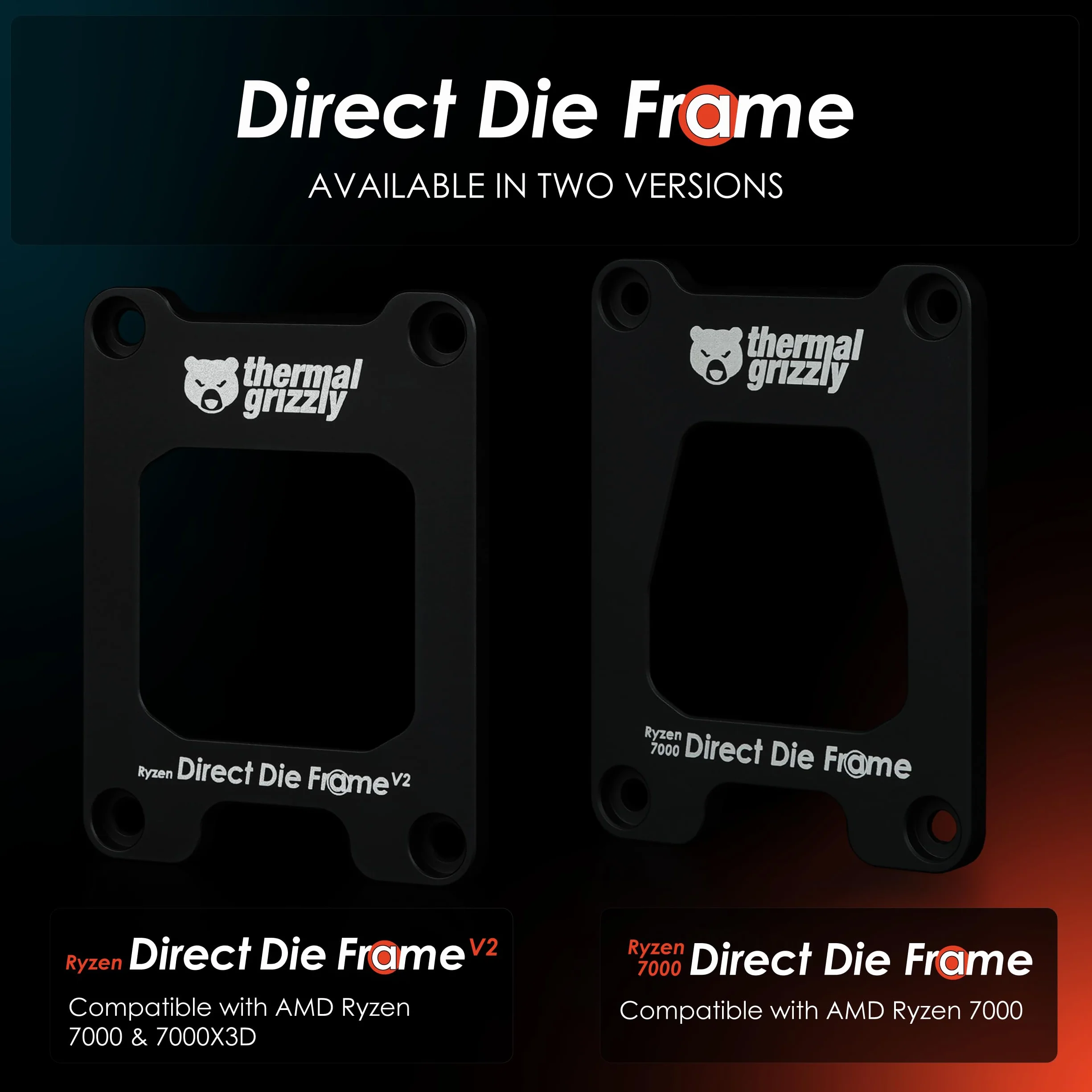 Thermal Grizzly Ryzen 7000 V2 Direct Die Frame