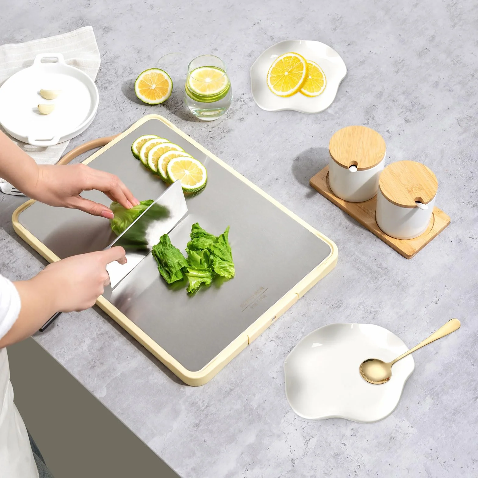 2 sztuki ceramicznych półek na łyżki do kuchni, na płytę kuchenną i blat kuchenny, 13 cm, uchwyt na łyżeczkę, na łyżeczkę, łyżeczkę lub szczypce