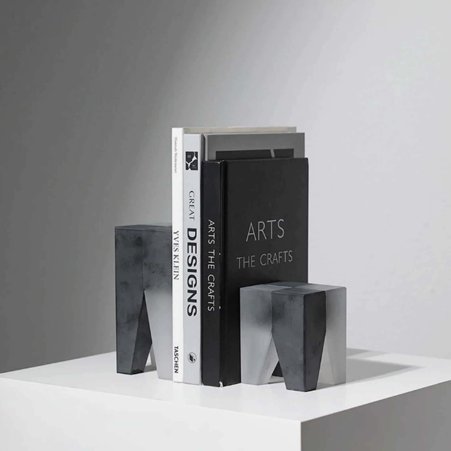 Książka się kończy Geometryczne Bookends Salon Dekoracyjne Nowoczesne kreatywne kryształowe Patchwork Study Chłodziarka do wina Ozdoby na biurko