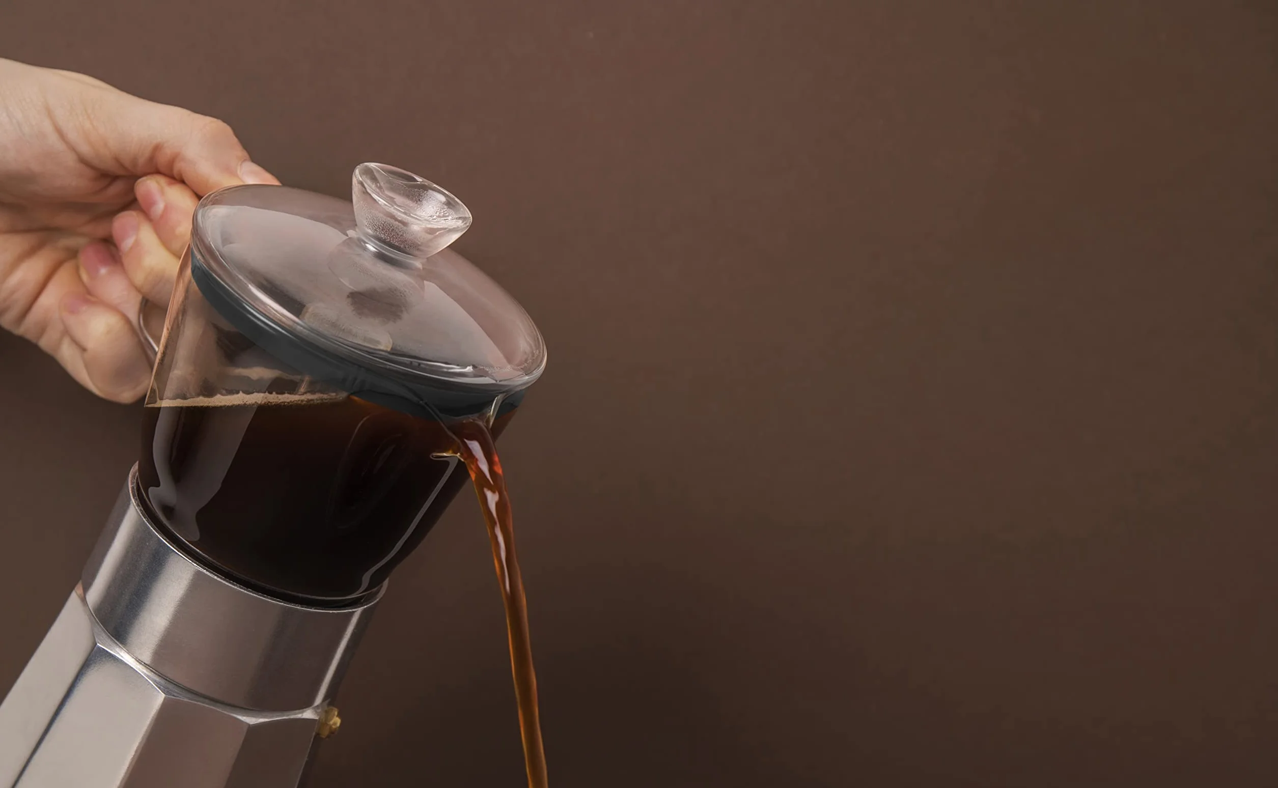 La Cafetière Verona szklany ekspres do kawy, chrom, 6 filiżanek, pudełko prezentowe