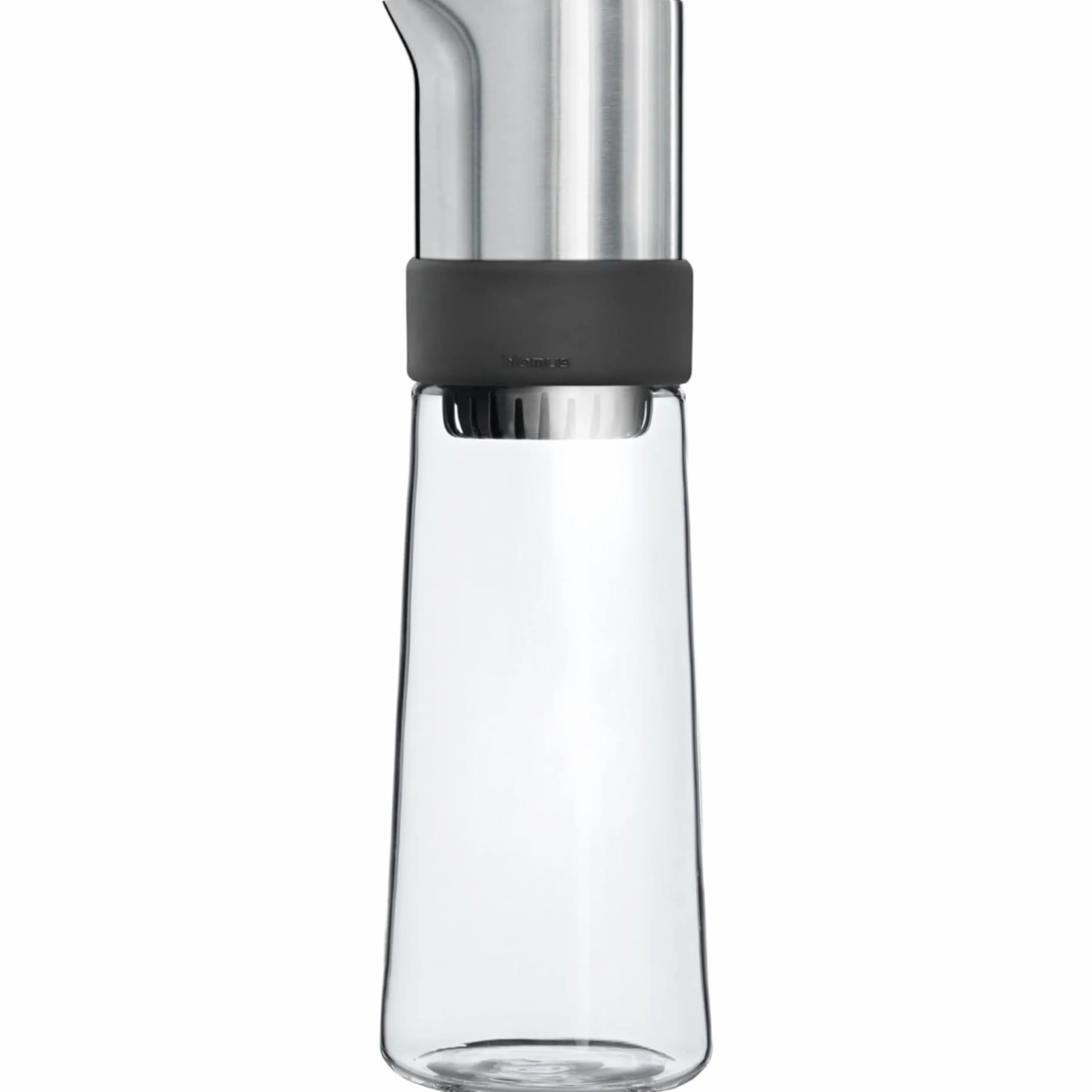blomus - Tea-Jay - zaparzacz do mrożonej herbaty, purystyczne wzornictwo, szybkie i nieskomplikowane przygotowanie mrożonej herbaty, 800 ml, kolor stal szlachetna matowa 63537, srebrny/przezroczysty
