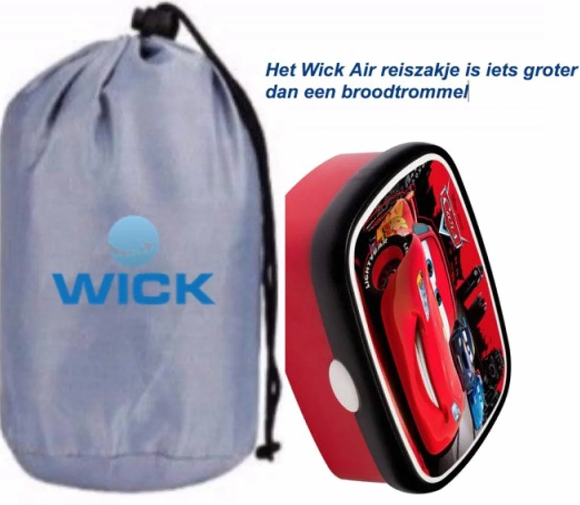 Wick Air Poduszka podróżna antypoślizgowa legowisko samolotowe (szare)