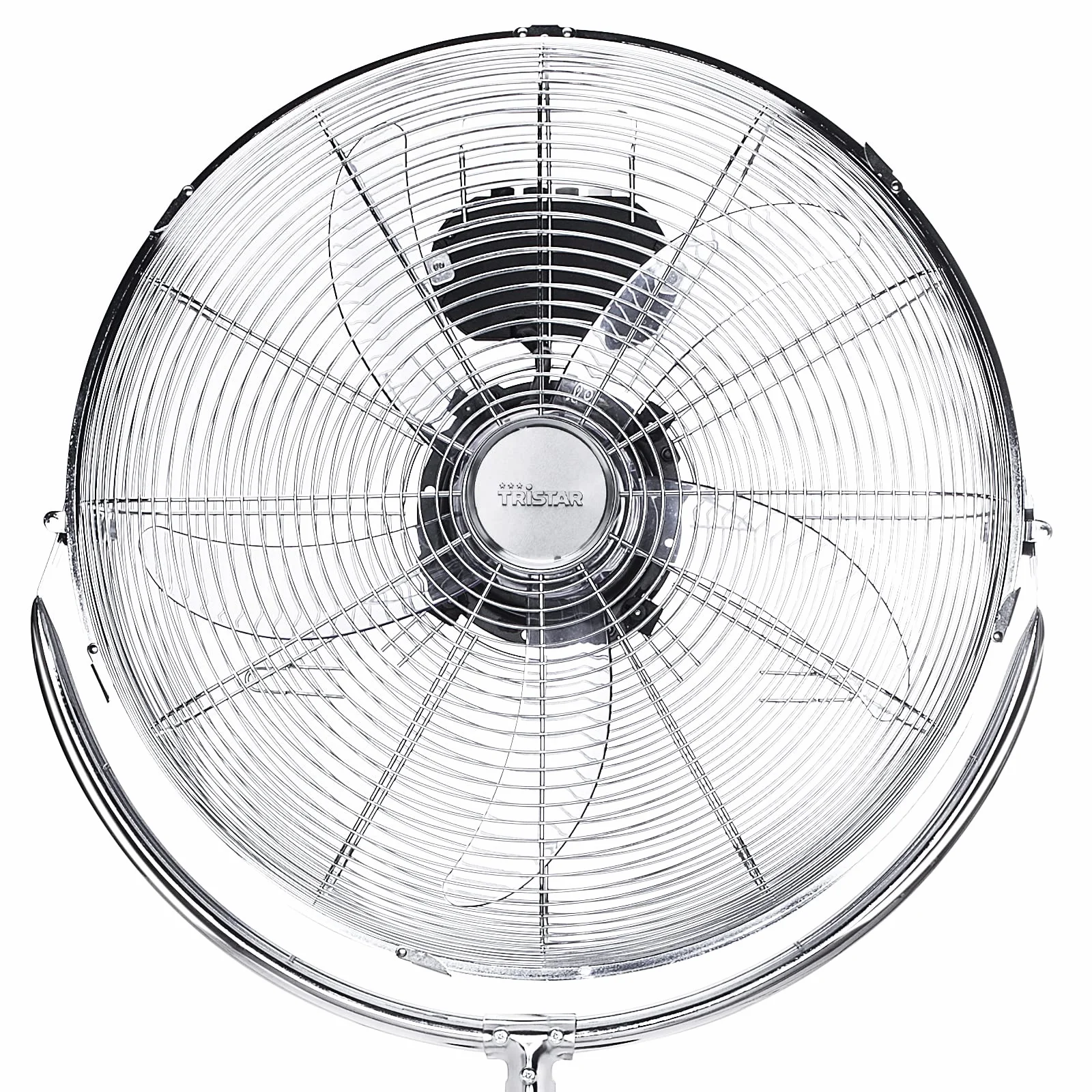 Tristar VE-5975 wentylator stojący z metalu o dużej prędkości – 100 W – 45 cm Ø – 3 stopnie – oscylacja 130°
