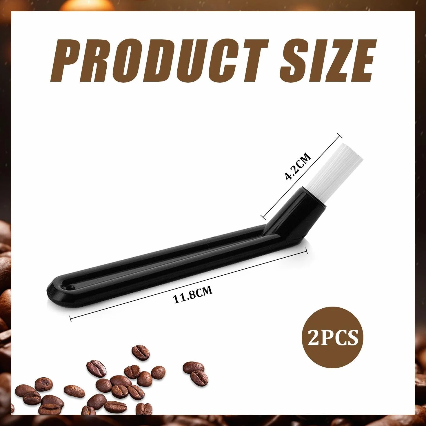 2 szczotki do czyszczenia ekspresu do kawy, szczotka do czyszczenia ekspresu do espresso, szczotka do uchwytu, szczotka do czyszczenia narożników, pomoc do czyszczenia maszyn do kawy