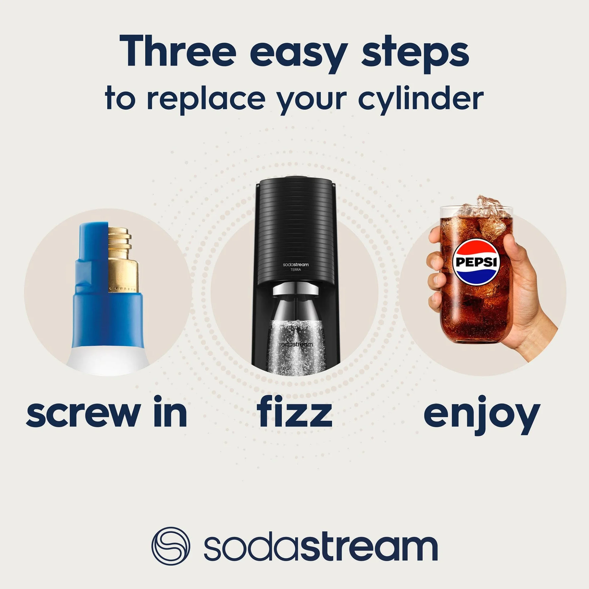 SodaStream Cylinder z Gazem Co2, 60l