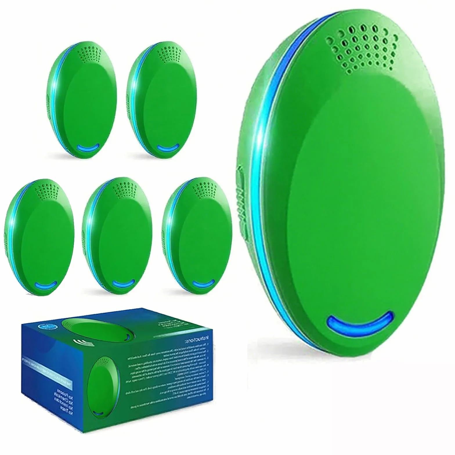 Green 6 Pack Indoor Easy to Use Effective