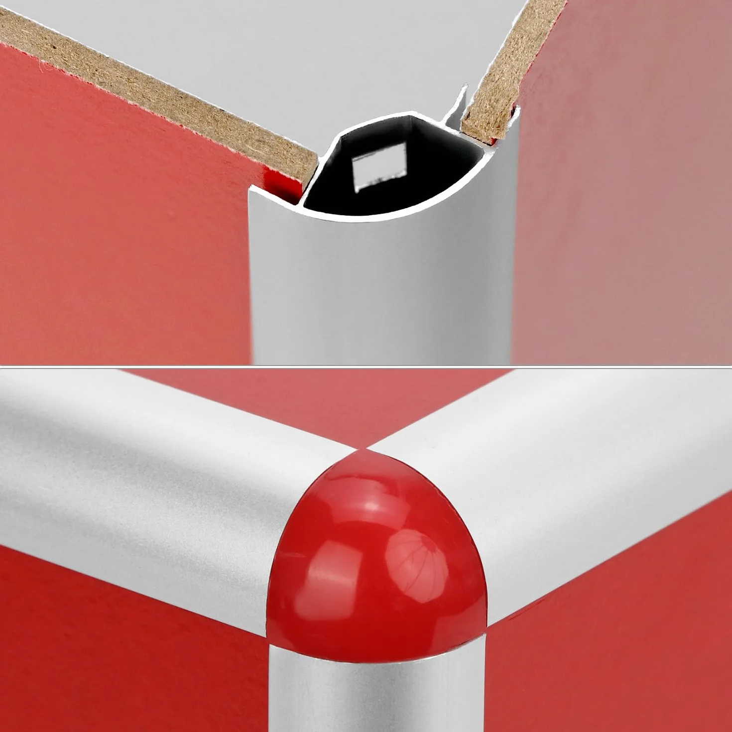 QWORK® Przezroczyste pudełko na loterię, 25 cm, wytrzymała skrzynka do głosowania z aluminiową ramą i panelami akrylowymi, na darowizny, loterie i głosowanie