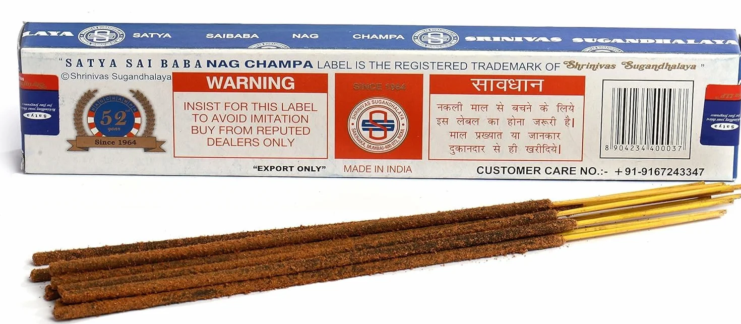 NAG CHAMPA Kije motywacyjne [6 sztuk]
