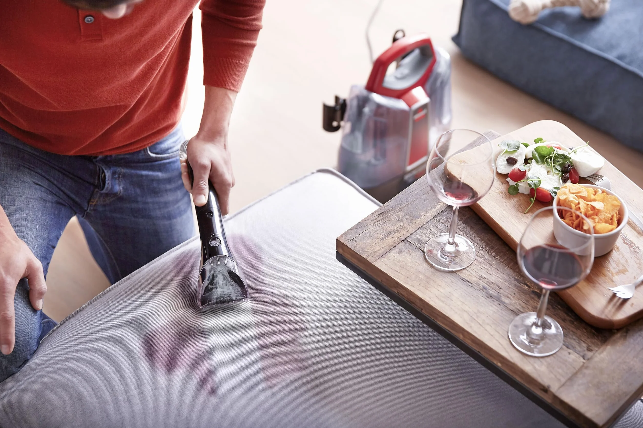 BISSELL SpotClean ProHeat, Odkurzacz Piorący do Tapicerki, Odkurzacz Wodny z Technologią HeatWave, Odkurzacz do Prania Dywanów, Tapicerki, Samochodów, Kanapy i Innych, Mocny Silnik 330W, 36988