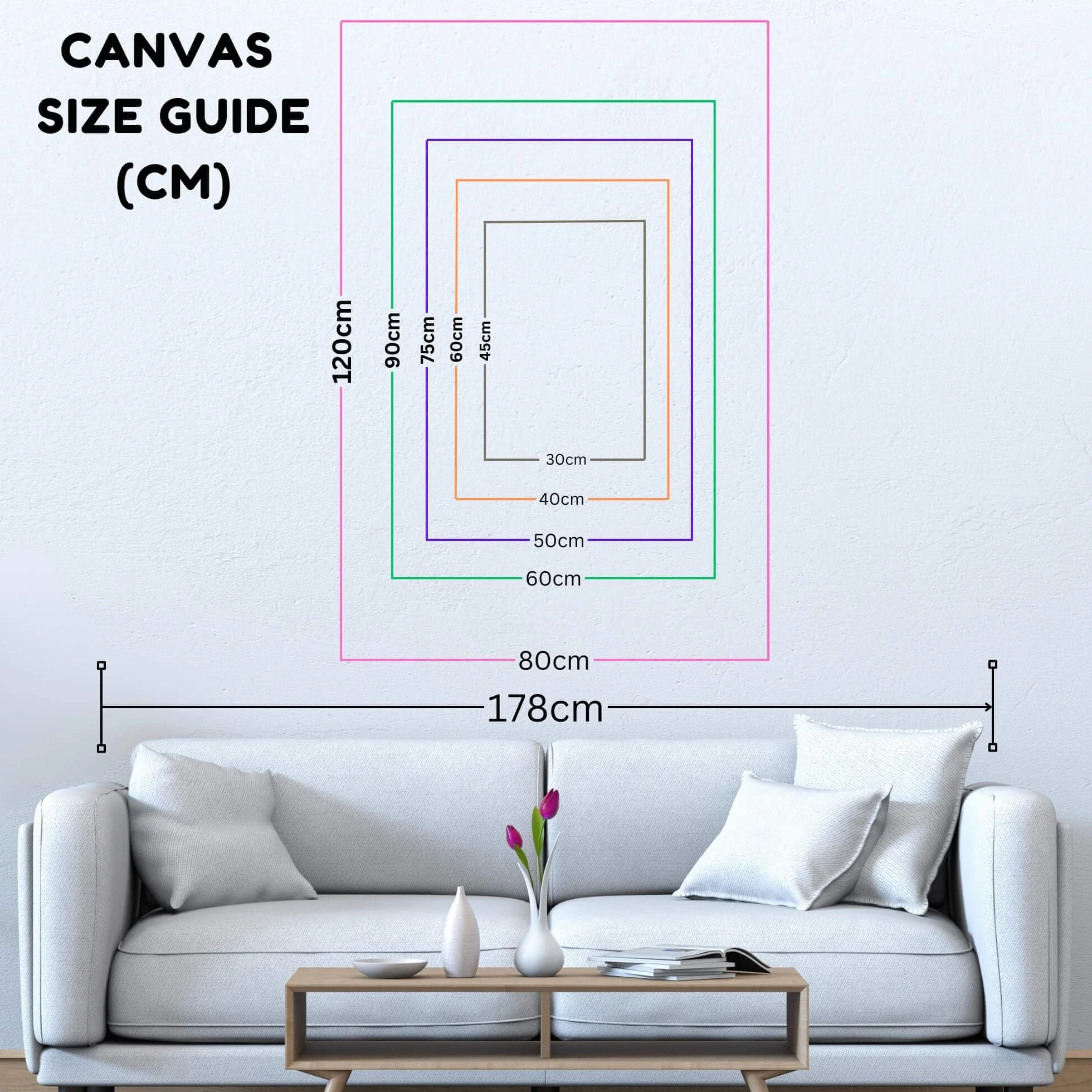 Vintage Dancers Canvas Print – Living Room, Above Console Table 20×30 inch (50×75 cm) - Vertical / 1.25 inch (3 cm)