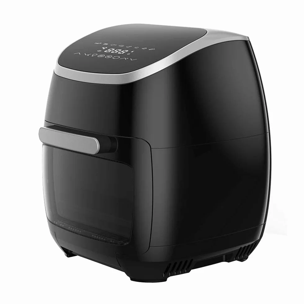 Domowa W Pełni Automatyczna Frytkownica Powietrzna, Duża Pojemność 11 Litrów, Beztłuszczowa, Inteligentna Elektryczna Frytkownica Do Frytek, Widoczne Okienko, Łatwa Do Cz