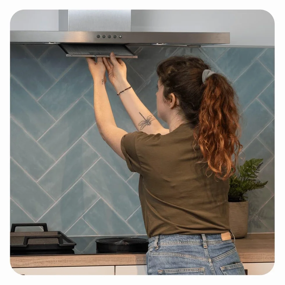 AllSpares Filtr z węglem aktywnym odpowiedni do okapów kuchennych Miele DKF 13-1 Active AirClean 6485741, 11762540 | DA3366, DA3460, DA3466, DA3490, DA3496 | 115 x 480 x 27 mm (2)