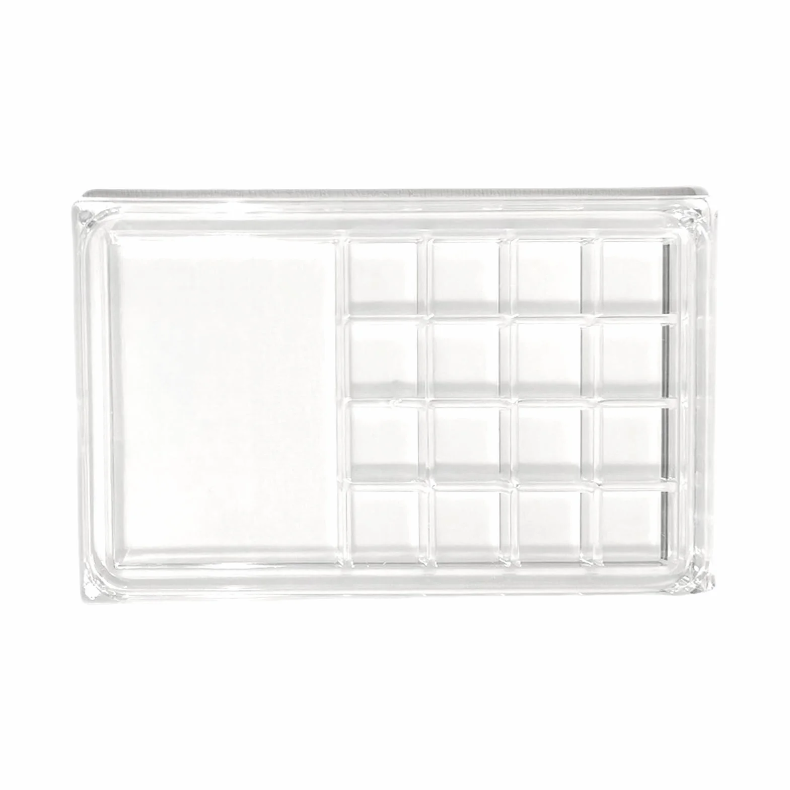 Seashell Collecting Storage Box, Magnetic Clear Acrylic Sea Shell Display Container, Acrylic Material, 17.8x11x1.4cm, for Beach Finds, Souvenirs