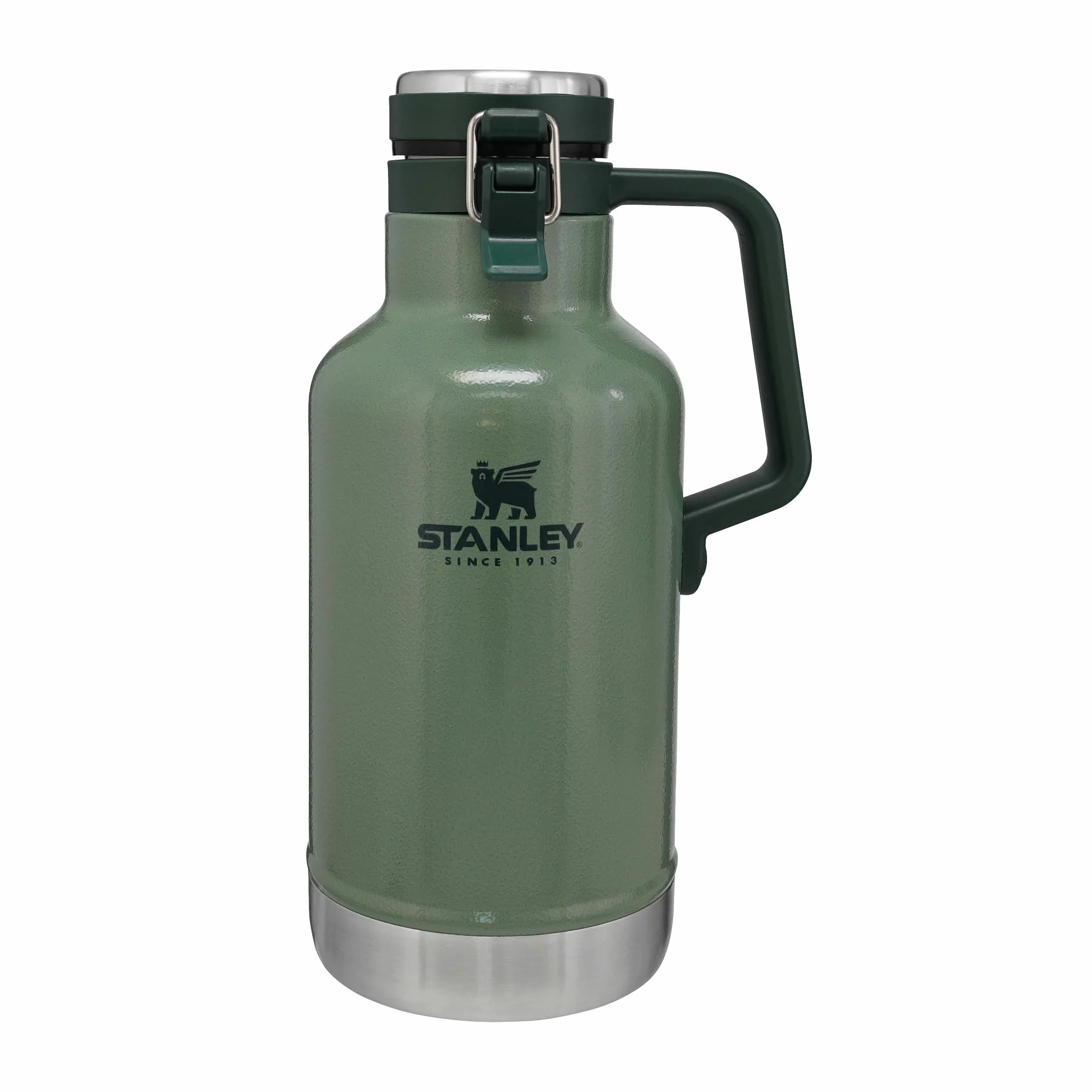 STANLEY Classic Easy-Pour Growler 1,9 l / 1,814.4 g Hammertone Green