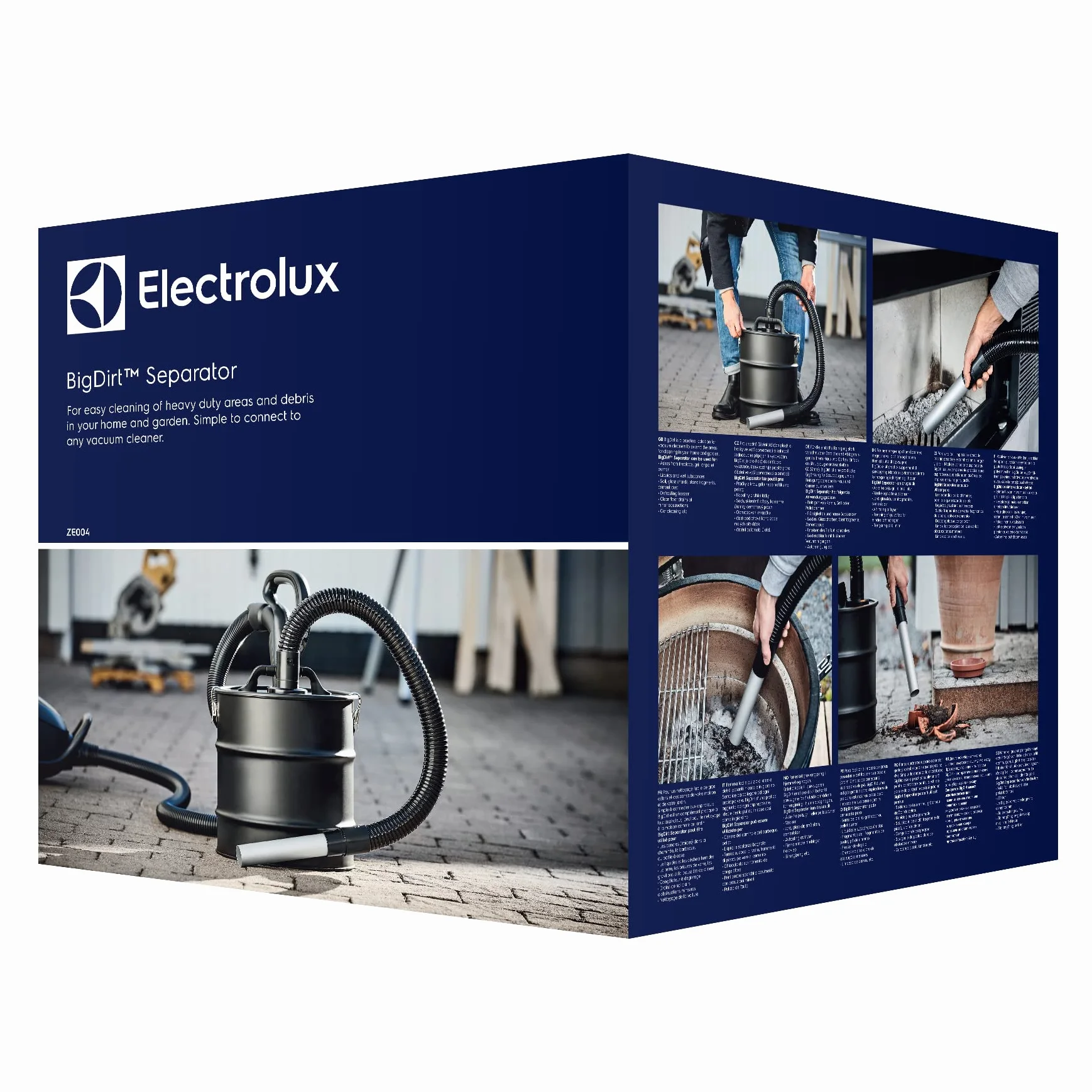 AEG-Electrolux ZE 003 Big Dirt Separator z pojemnikiem na popiół, 20 l