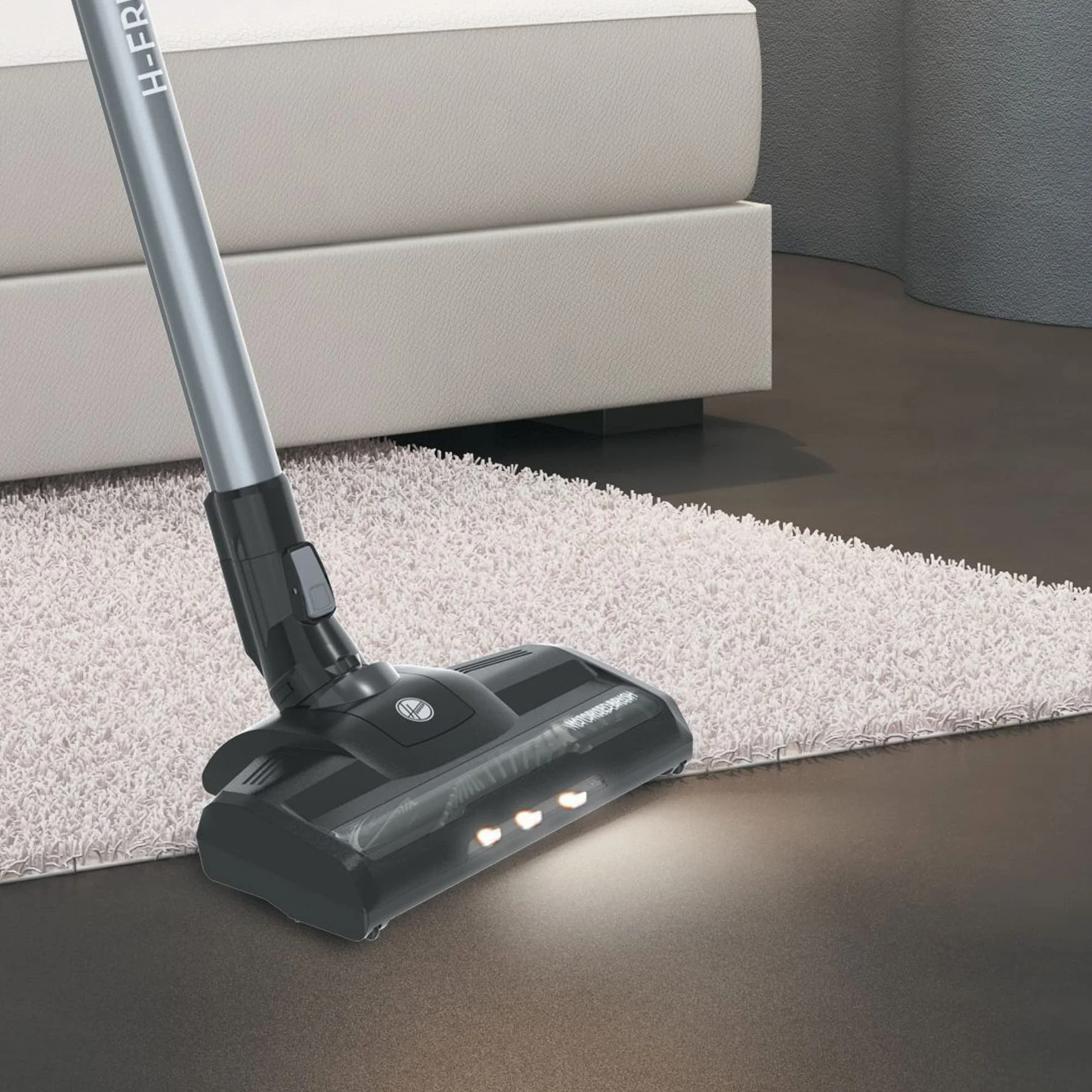 Hoover H-FREE 100 PETS odkurzacz akumulatorowy 2 w 1 bezprzewodowy HF122BPT szary tytanowy