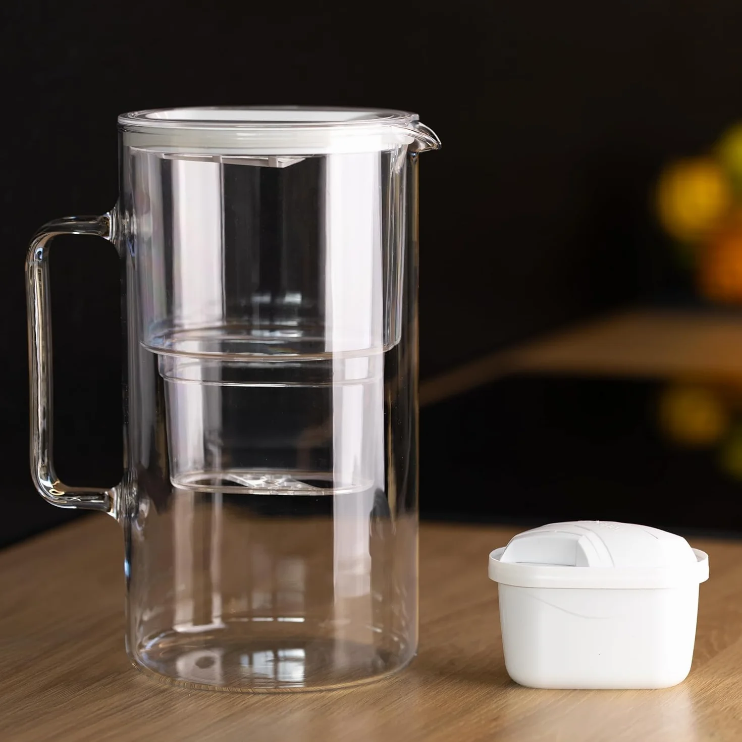 Wessper Filtry do Dzbanka Filtrującego Wodę, Redukcja Chloru i Metali Ciężkich | Filtry są zamiennikami dla filtrów Dafi Unimax Aquaphor A5 BRITA Maxtra+ PHILIPS AWP212/10 – Zestaw 6 Sztuk