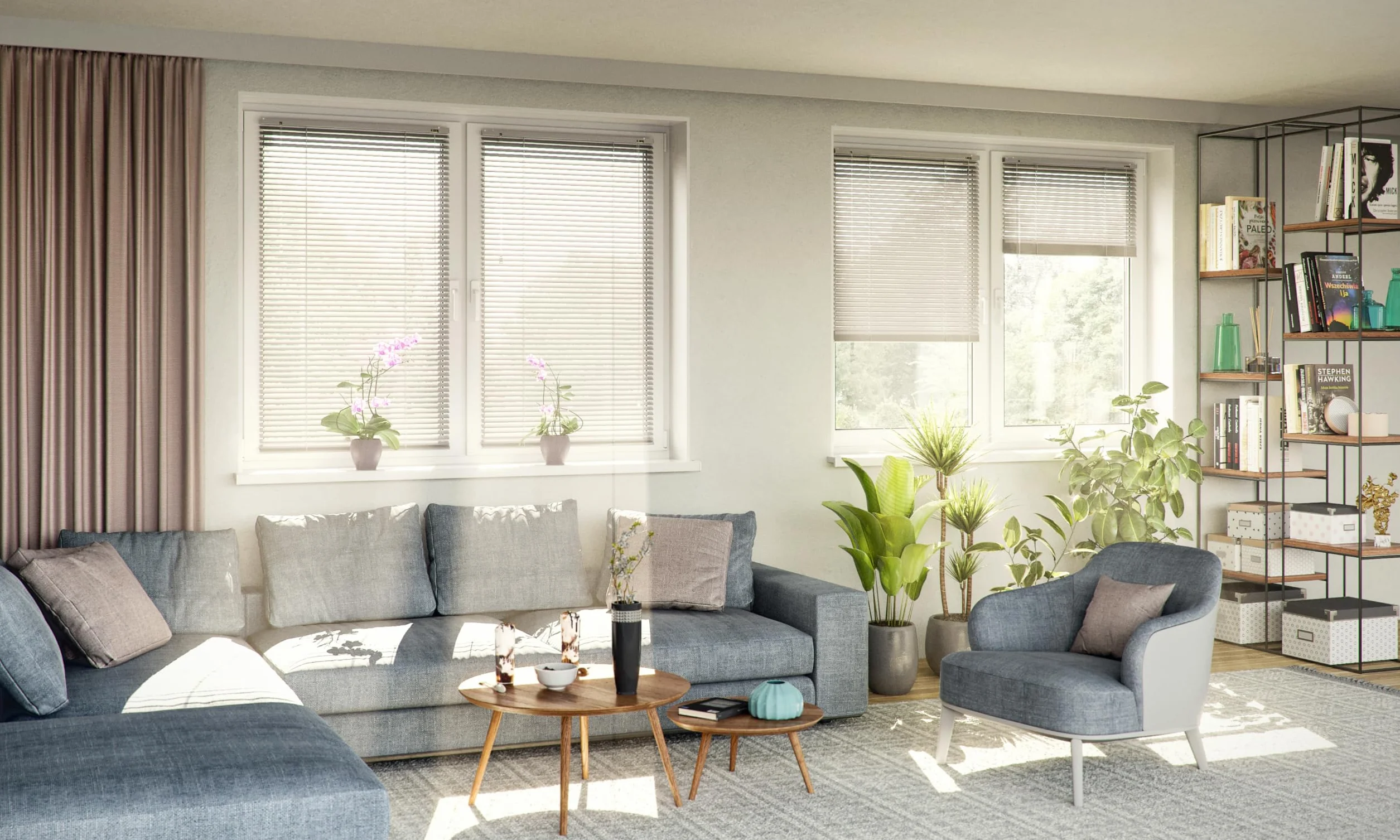 Żaluzja aluminiowa SONELLO wewnętrzna 70cm x 130cm Biała Aluminiowe żaluzje fasadowe Klemmfix bez wiercenia: antyrefleksyjna ochrona wizualna przed światłem i słońcem dla okien i drzwi