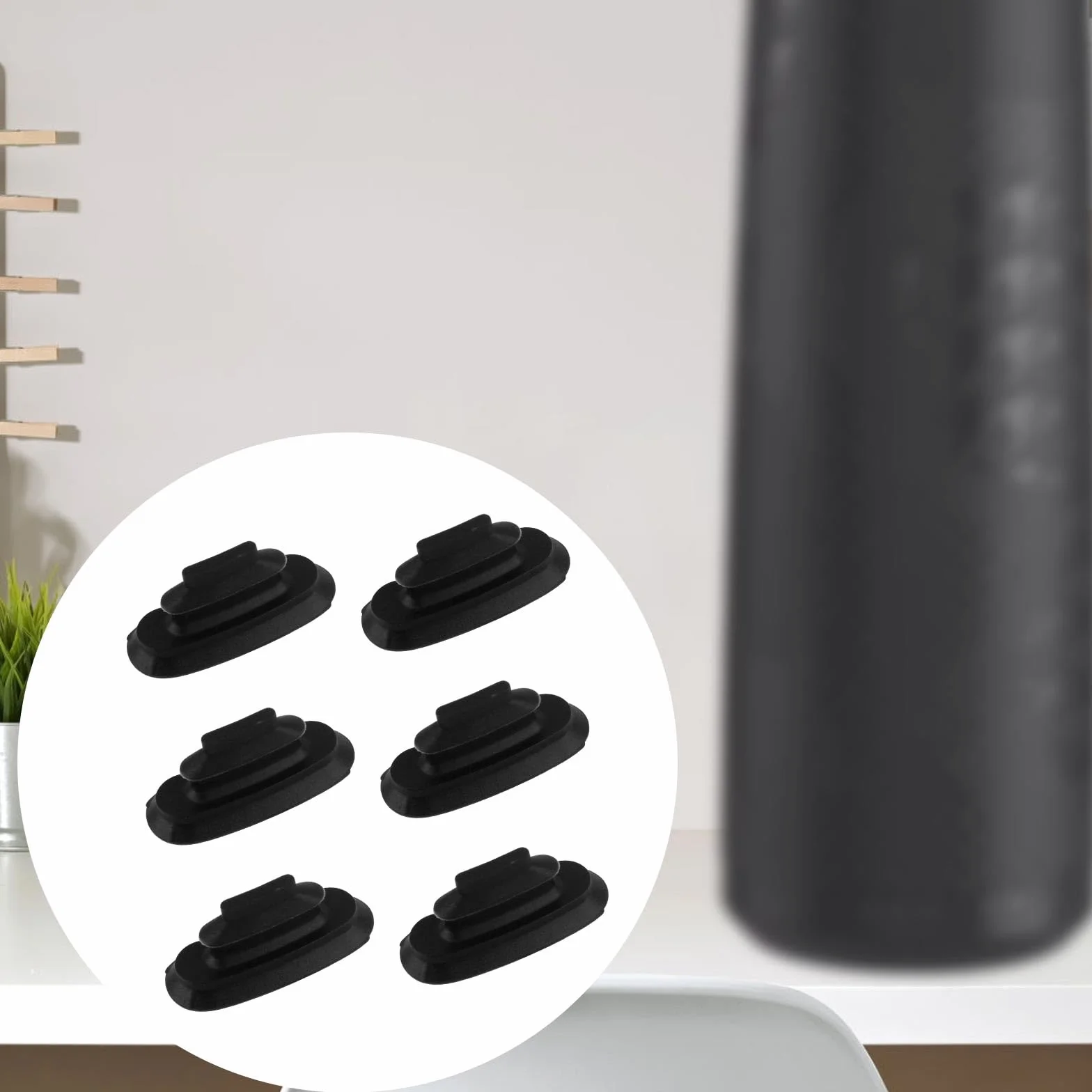 Gosknor 6szt Gumowy Korek Pokrywki do Contigo West Loop, Korek Kubka Uszczelka Kubka Podróżnego Autoseal Coffee Izolowany Kubek Podróżny Części Zamienne do Contigo Akcesoriów Butelek na Wodę
