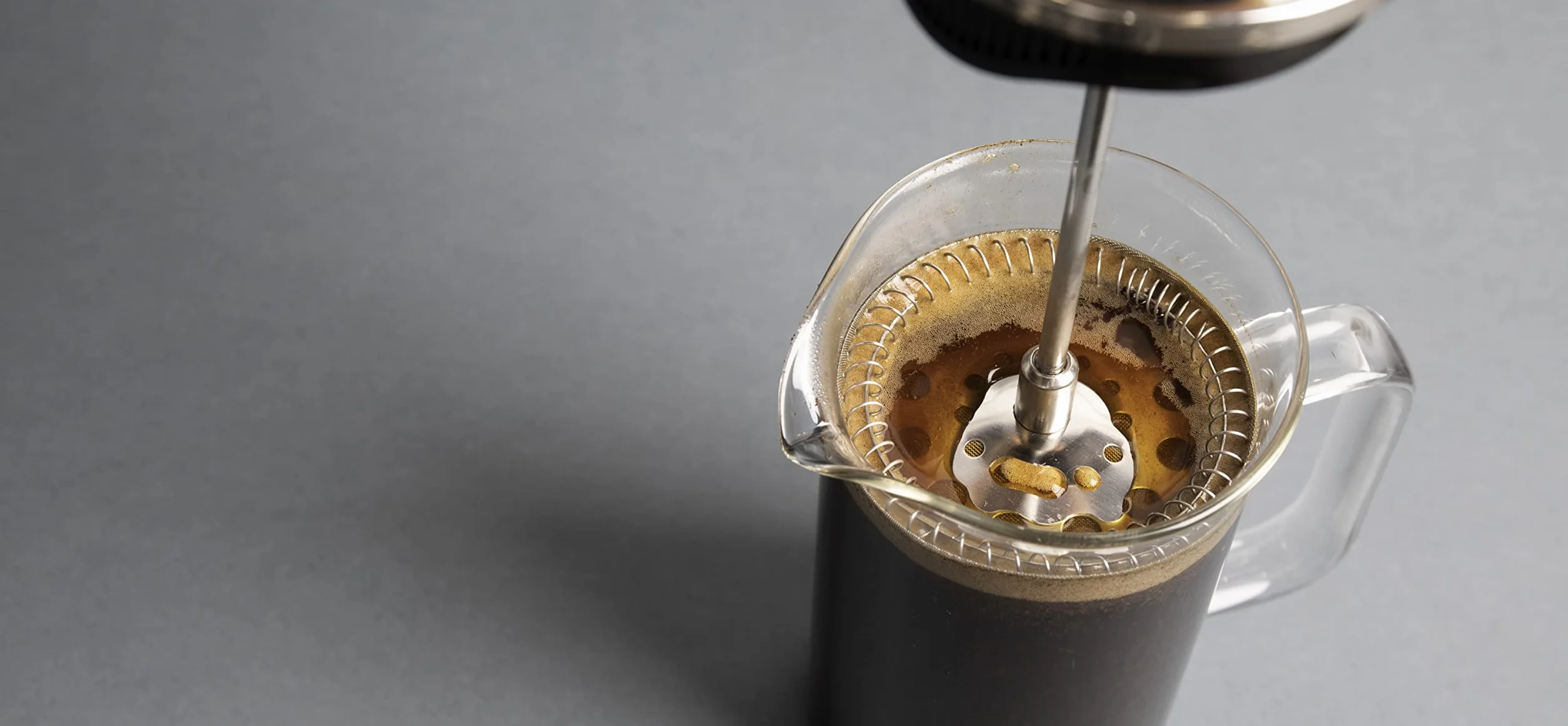 La Cafetière Cafetière całkowicie szklany ekspres do kawy French Press, LCGLCAFE3CP, przezroczysty