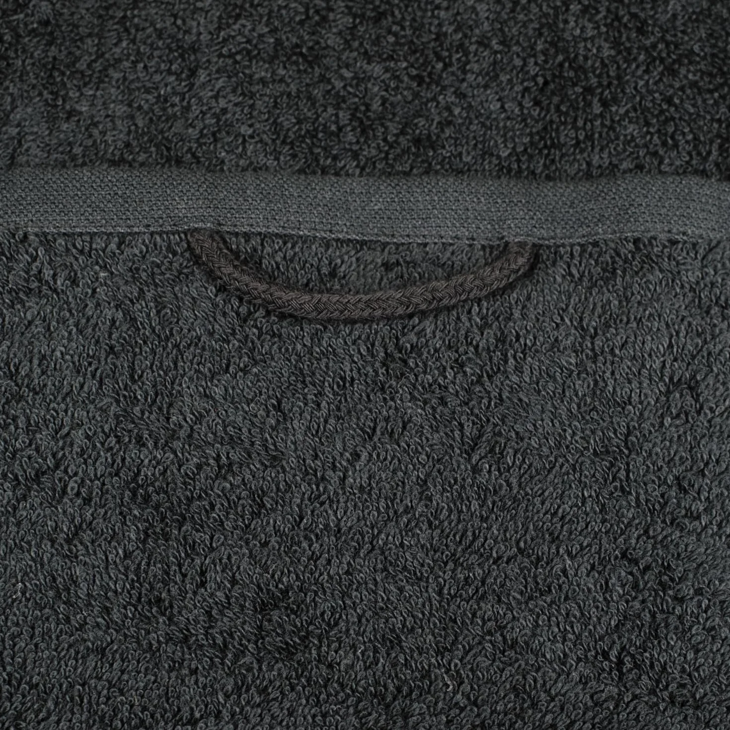 Delindo Lifestyle Ręcznik do sauny Colares 80 x 200 cm bawełna czarny