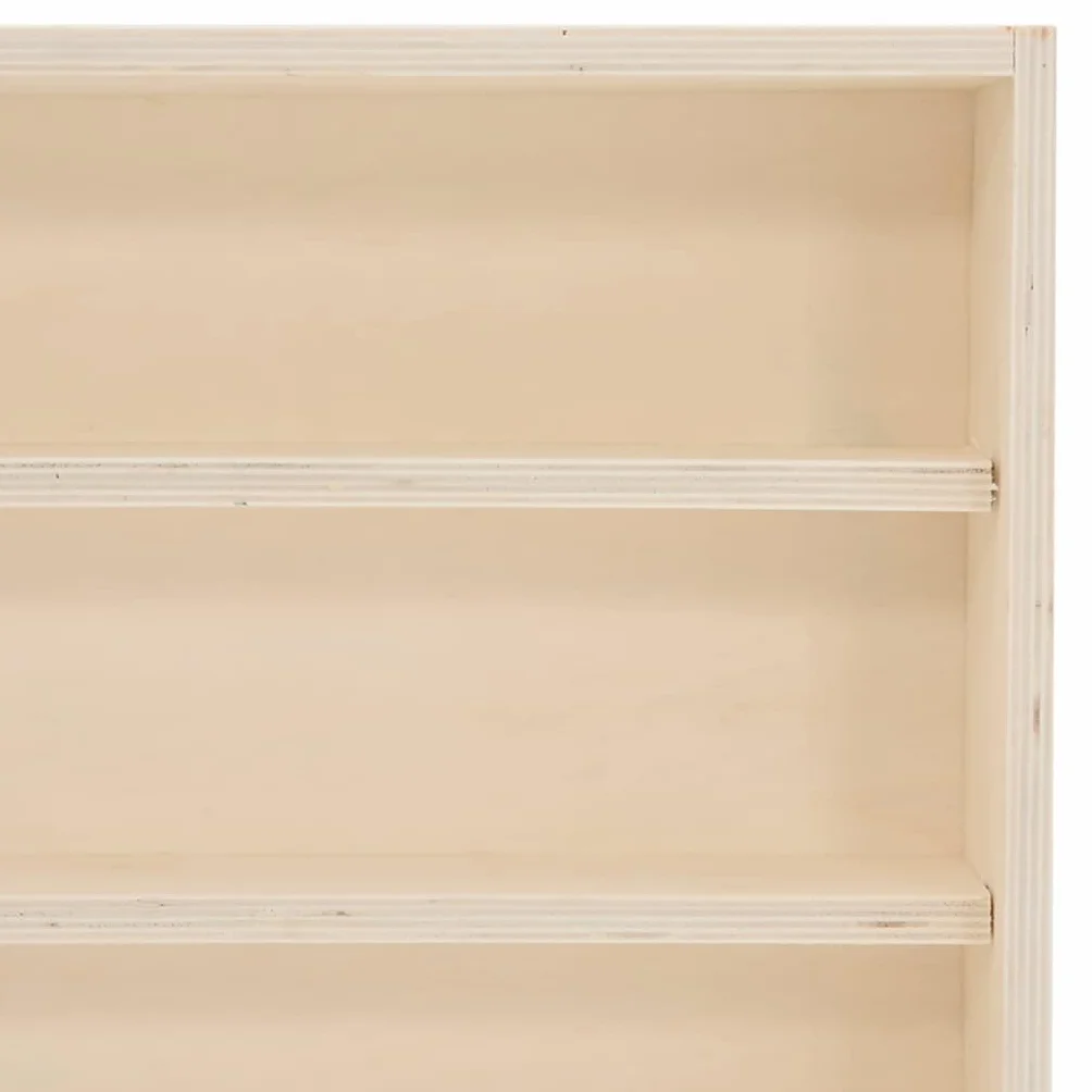 Witryna kolekcjonerska z drewna z drzwiami, regał ścienny, regał wiszący, regał wiszący z 4 półkami i drzwiami PET 60 x 8,5 x 37 cm, do przechowywania, dekoracja w salonie, sypialni i biurze