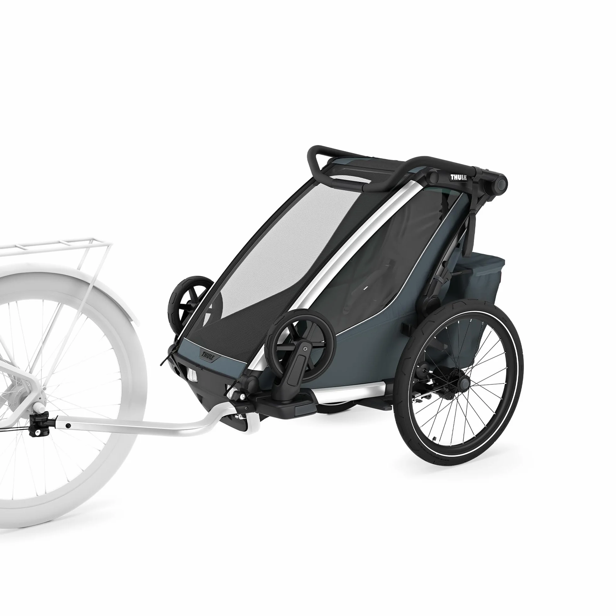 Przyczepka rowerowa THULE Chariot Cross 2 Single kolor Dark Slate