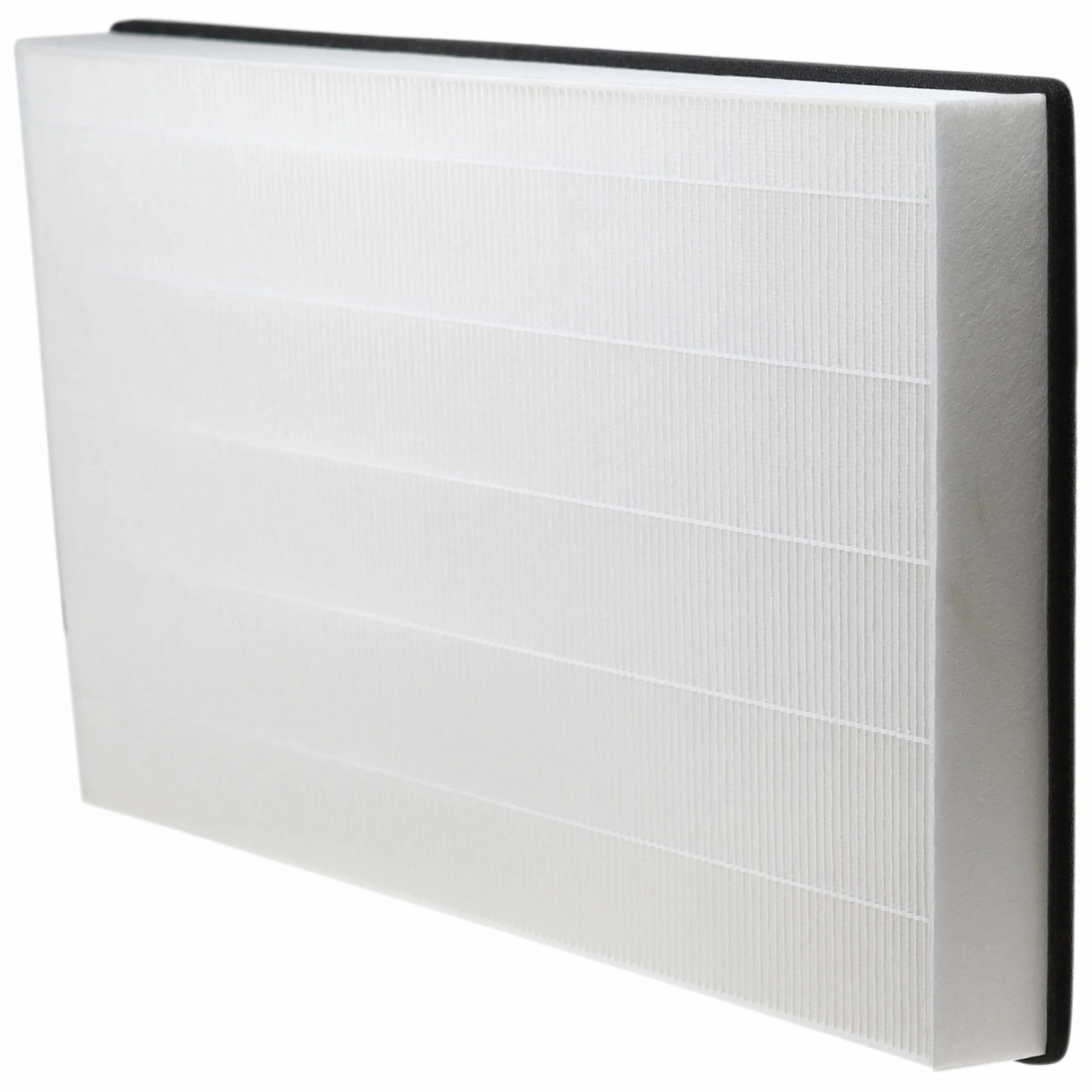 vhbw 4 x filtr pyłkowy zamiennik do Vallox 978142 do urządzenia wentylacyjnego - filtr powietrza F7, 45,3 x 22,5 x 5,2 cm, czarno-biały