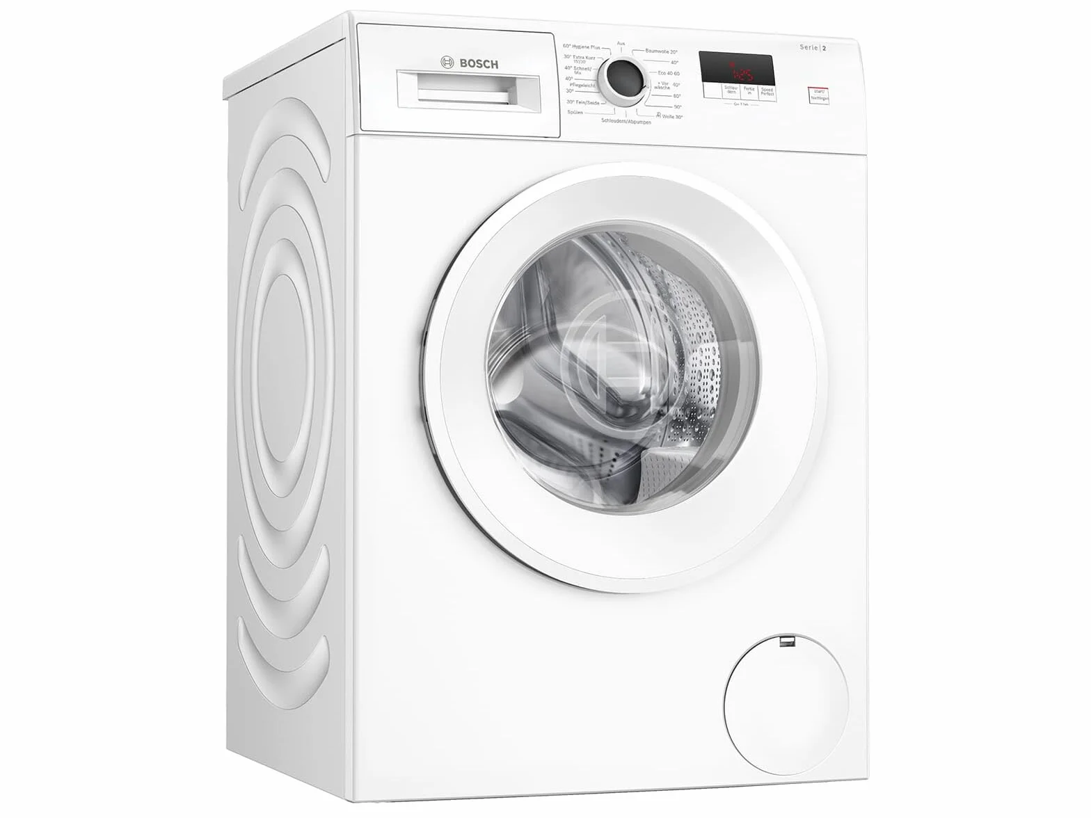 Bosch WGE02420, seria 2, pralka ładowana od przodu, 7 kg, 1400 obr./min, SpeedPerfect, maksymalna oszczędność energii i wody, funkcja uzupełniania, wyjątkowo higieniczna, AquaStop