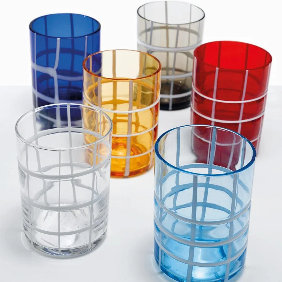 Zafferano Twiddle Tumbler zestaw 6 szklanek do wody