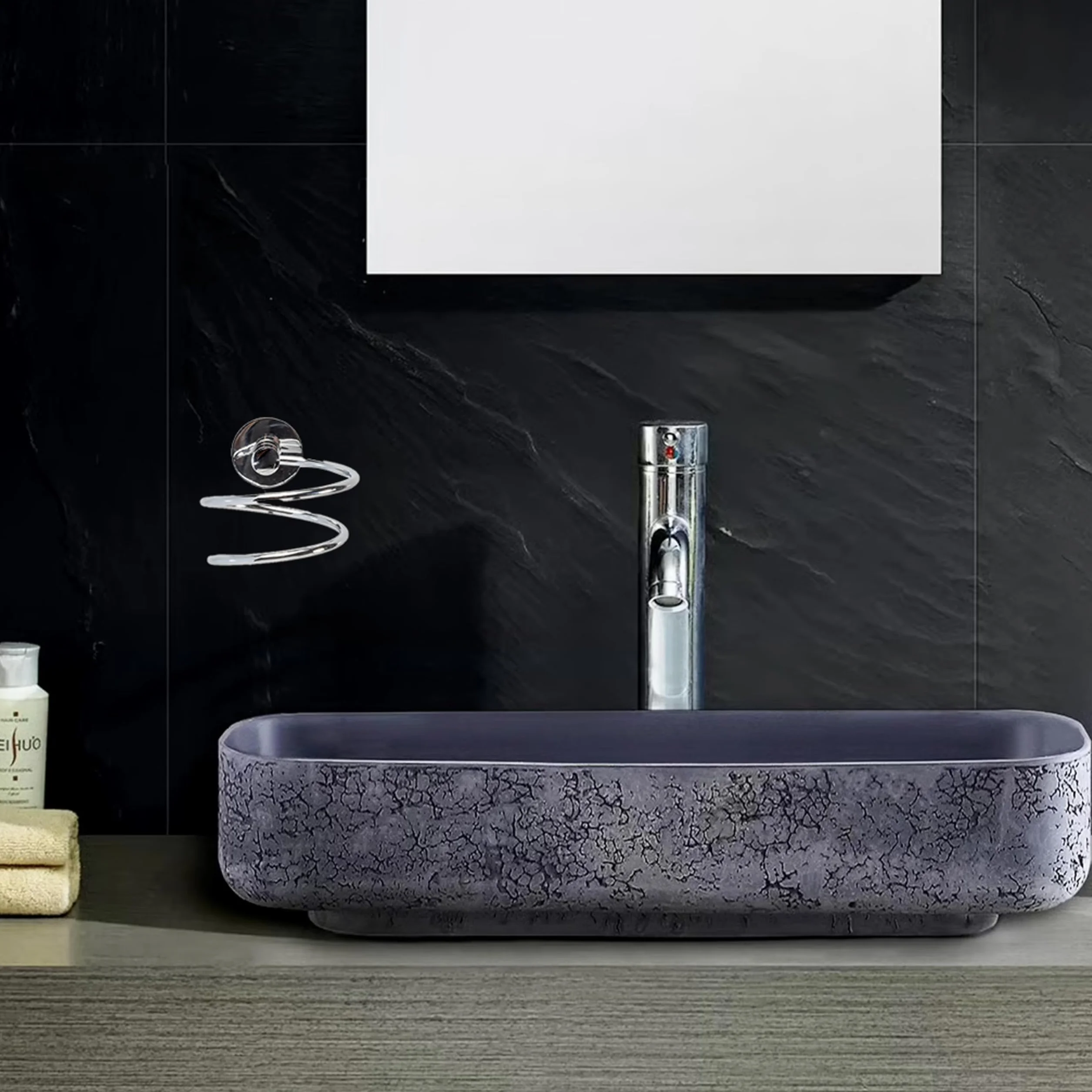 IPEA Uchwyt na dozownik naklejki ścienne - bez wiercenia - nowoczesny design - elegancki uchwyt na butelkę na mydło w płynie do przyklejania w łazience, pod prysznicem, kuchnią, domem