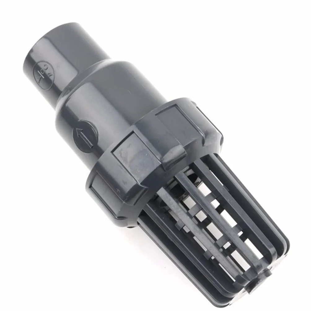Filtr pompy wodnej， 1 szt. 20 25 32 40 50mm dolny zawór pompa filtr wody, pcv sprawdź akwarium Adapter zbiornika łączniki rurowe(20mm)