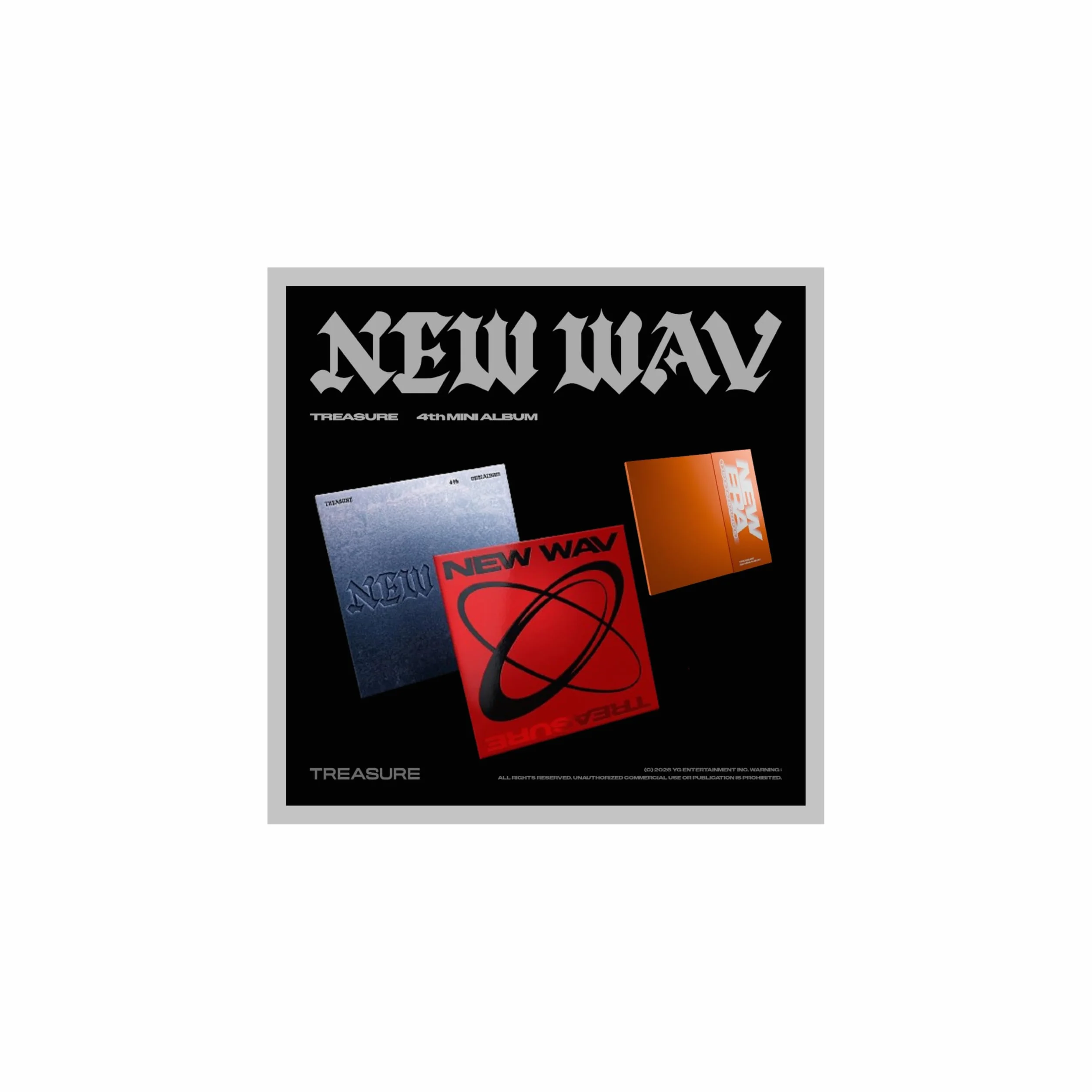 (Zestaw 3 wersji: 2Standard+1RAW) SKARB NOWY WAV 4. mini album ze śledzeniem