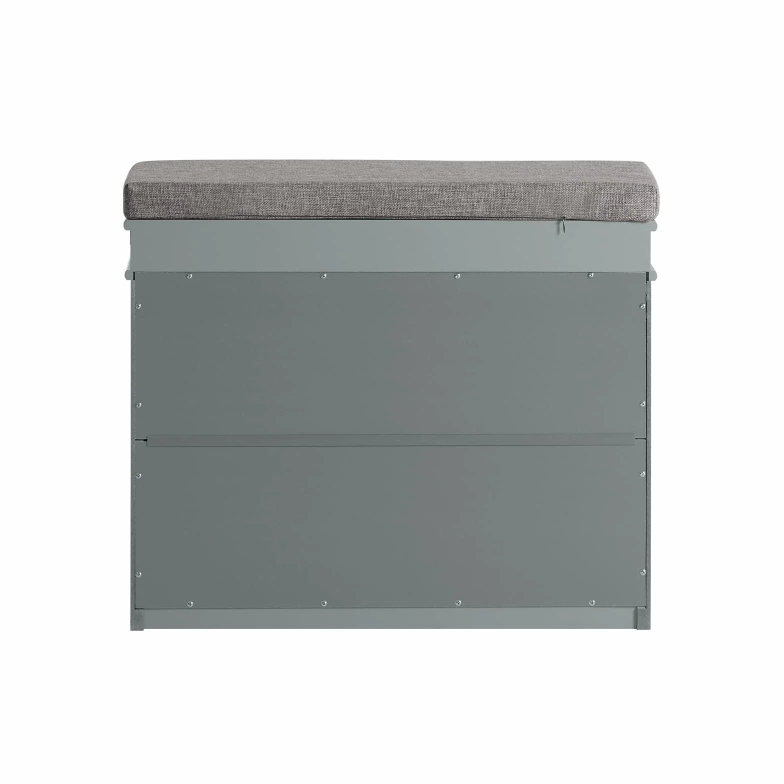 SoBuy FSR82-K-HG Wąska Szafka na Buty z Siedziskiem 24 cm Szary