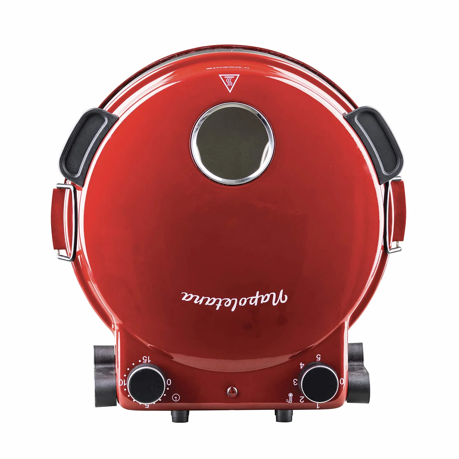 H.Koenig NAPL350 Piec do Pizzy, Aluminium, 1200 W, Czerwony