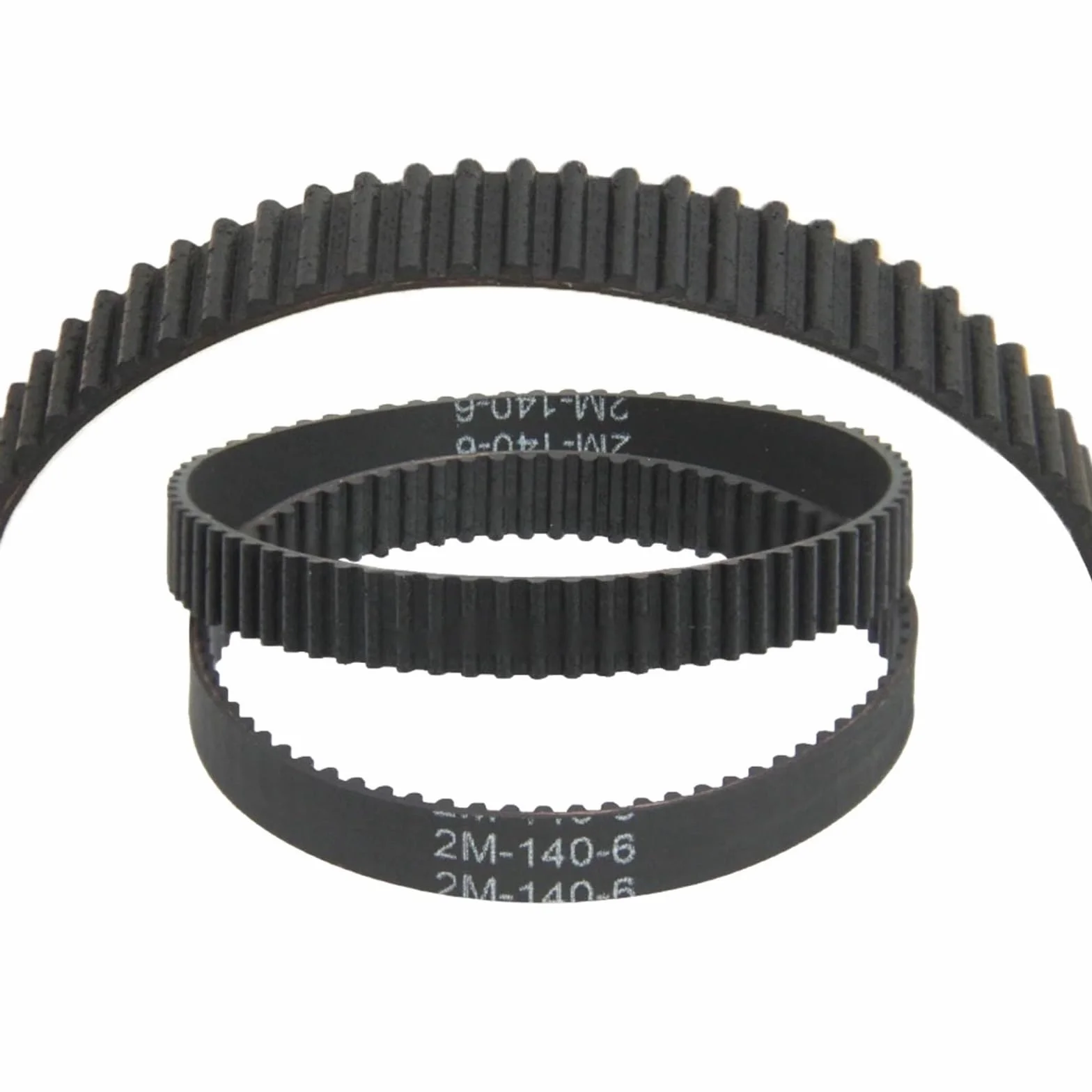 Przekładniowy pas napędowy 2M-140-6 140mm szerokość 6mm 70 zębów synchroniczny część zamienna odkurzacza