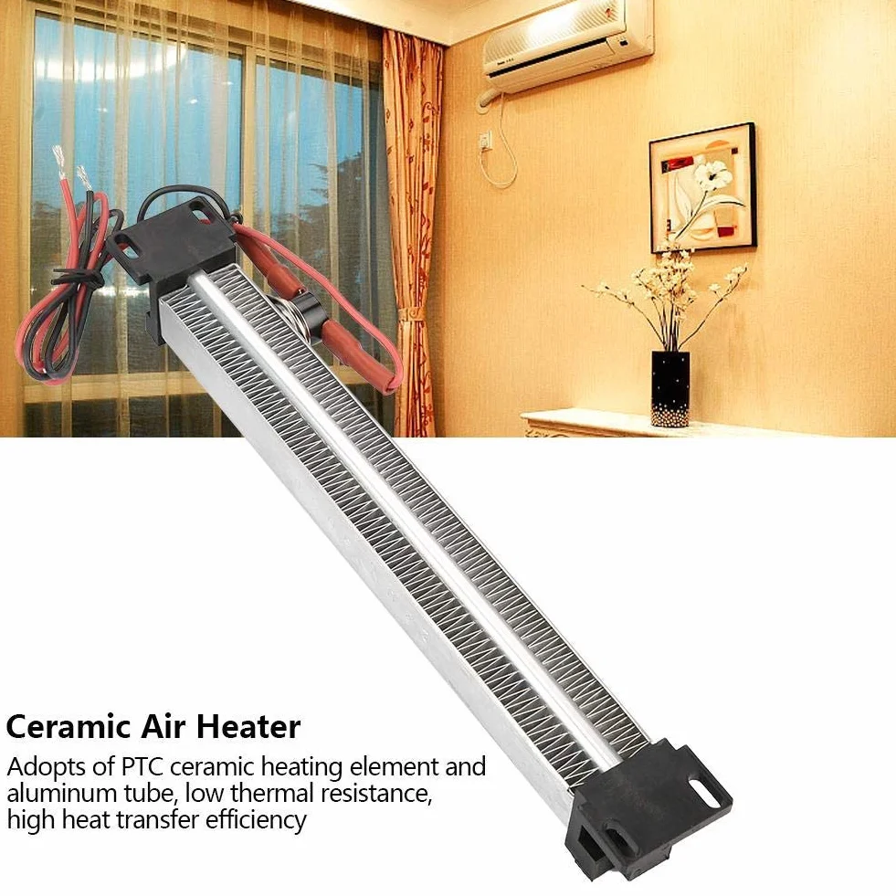 Ceramiczny element grzejny 220V 500W izolowany system ogrzewania powietrza