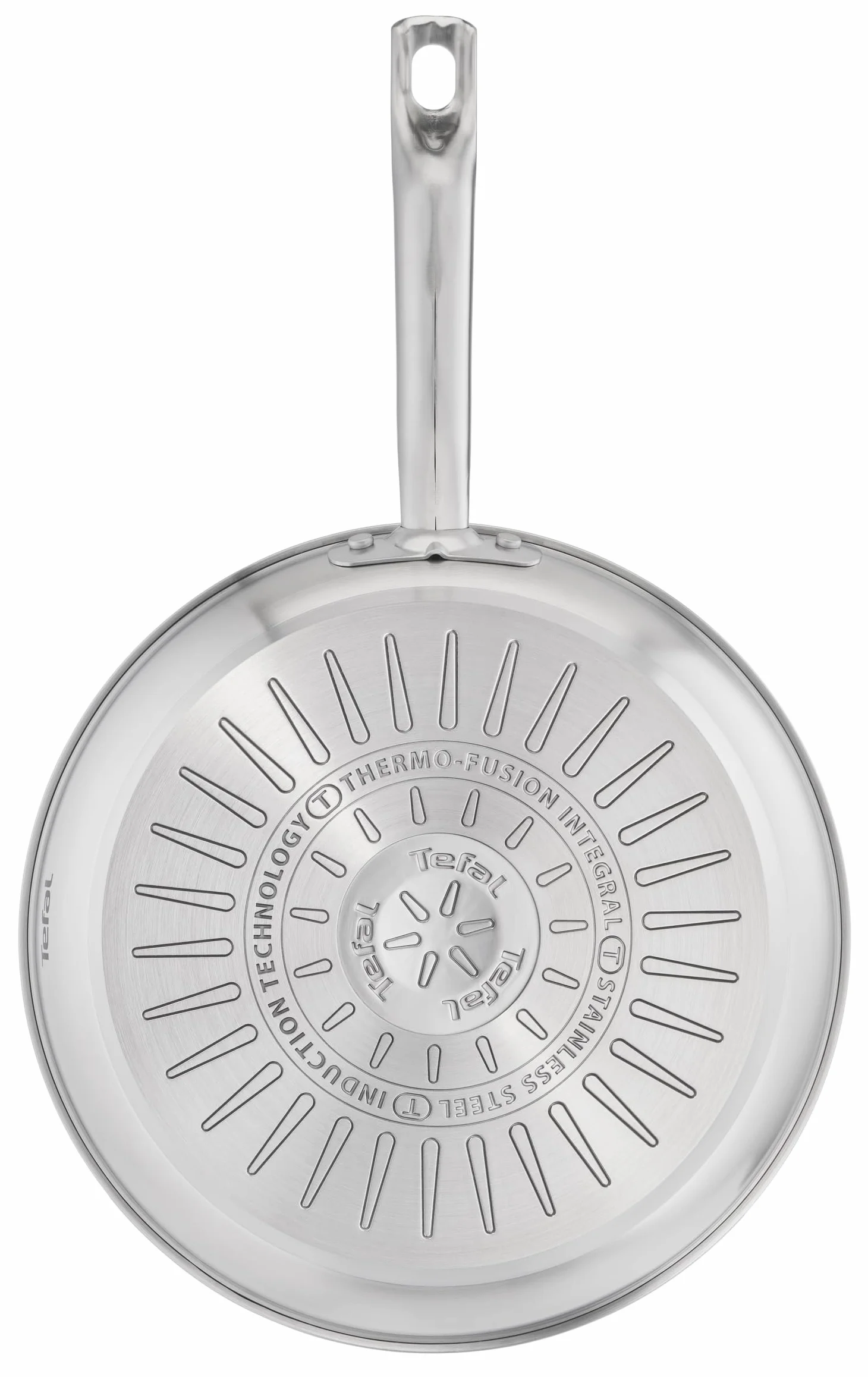 Tefal Virtuoso Zestaw Patelni, Stal Nierdzewna, Srebrny, 24 + 28 cm