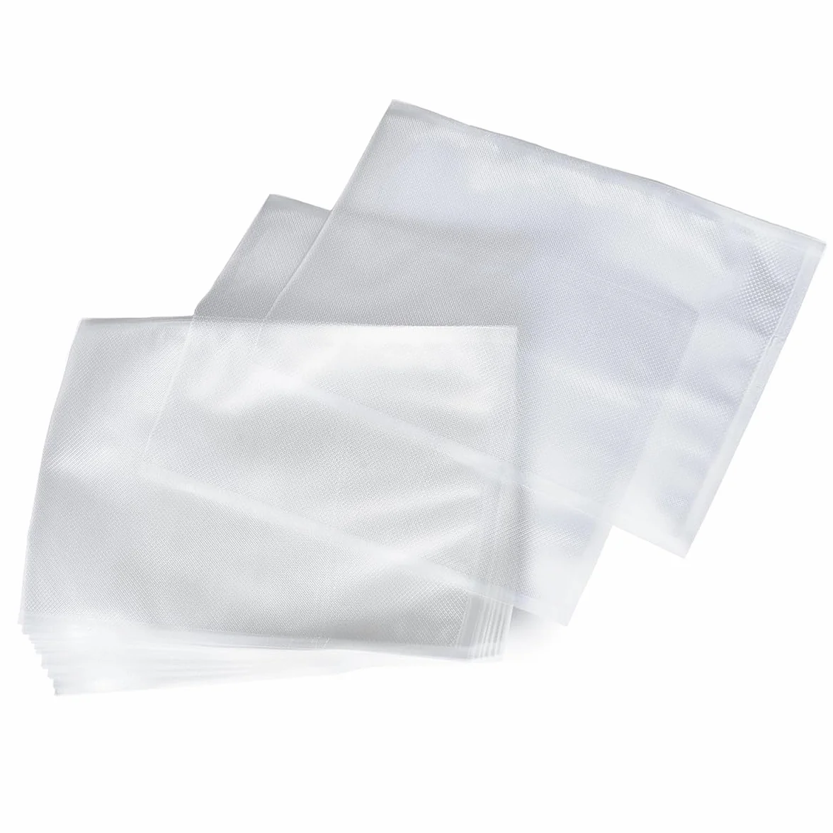 Worki próżniowe do żywności, 50 sztuk, 15x40cm, do zgrzewarek próżniowych i Sous Vide, bez BPA