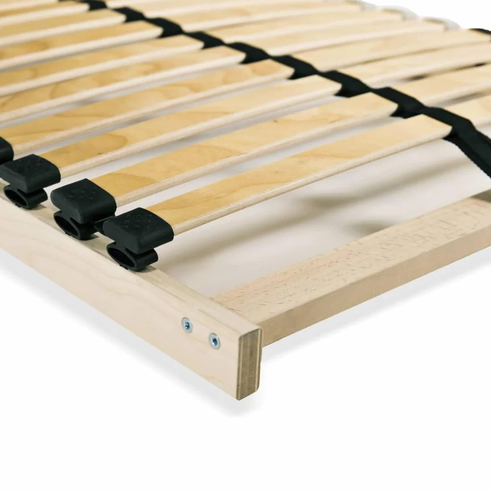 vidaXL Stelaż do łóżka z 28 listwami, 7 stref, 90 x 200 cm