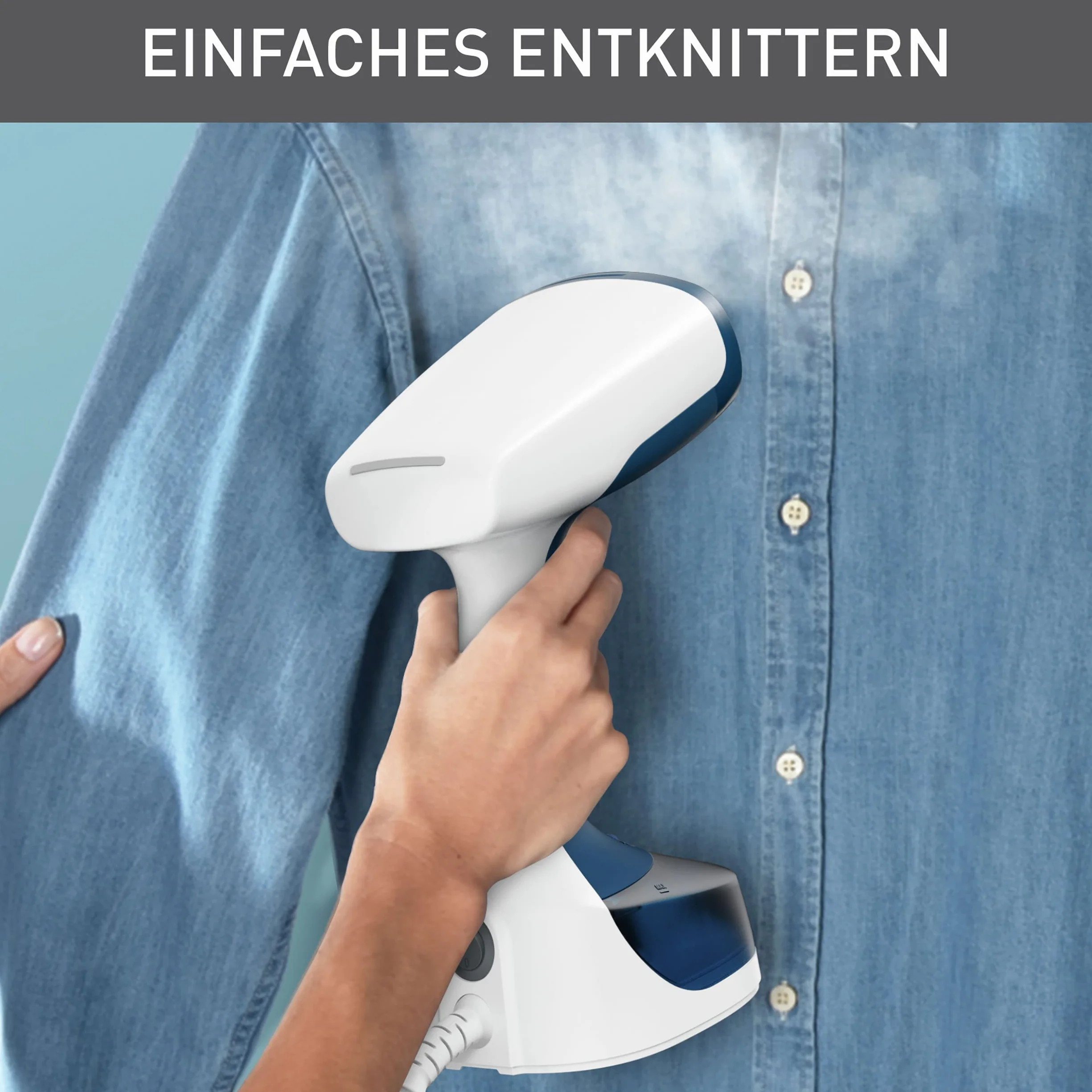 Tefal DT7170 Access Steam Easy szczotka parowa, czas nagrzewania 15 sekund, 1400 W, do 25 g/min, zbiornik na wodę 150 ml, 8 minut, przewód zasilający 2,6 m,