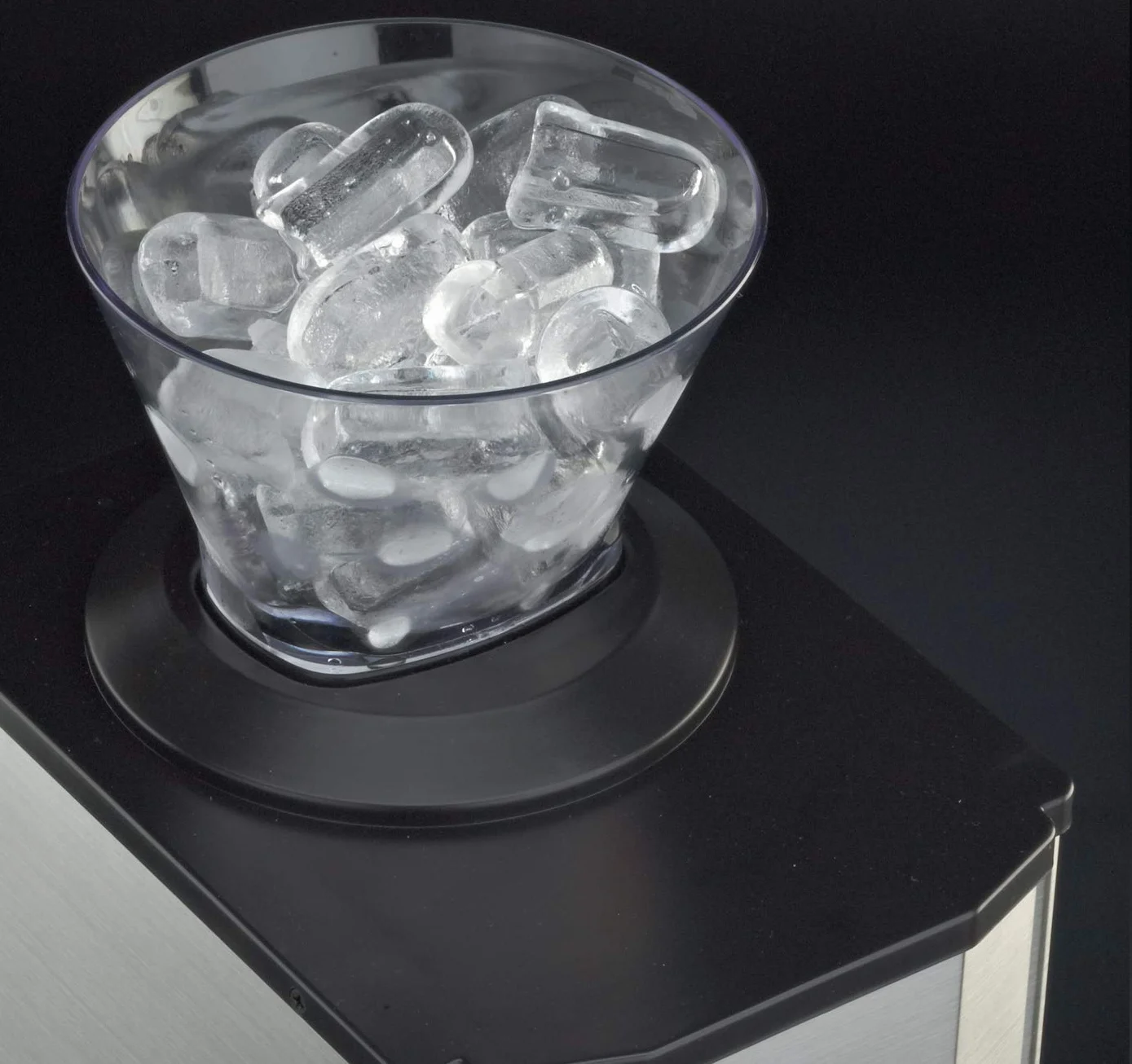 RGV Crush Ice Maker Junior czarny/stal nierdzewna/przezroczysty