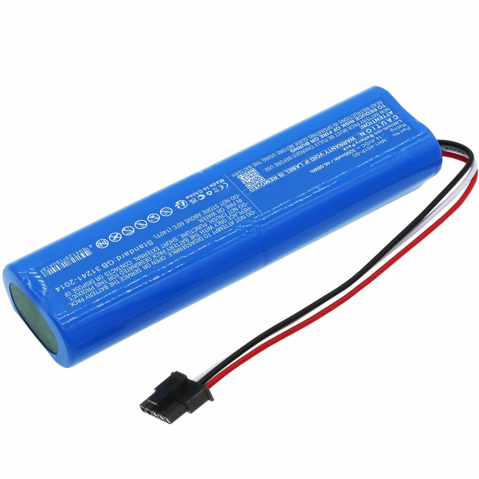 CELLONIC 1 x bateria kompatybilna z Xiaomi Mi Robot Vacuum Mop P | 1x (3200 mAh-14,8 V-litowo-jonowy), bateria próżniowa, do Xiaomi INR18650 MH1-4S1P-SC, STYTJ02YM, VIOMI V2 Pro, VIOMI V3