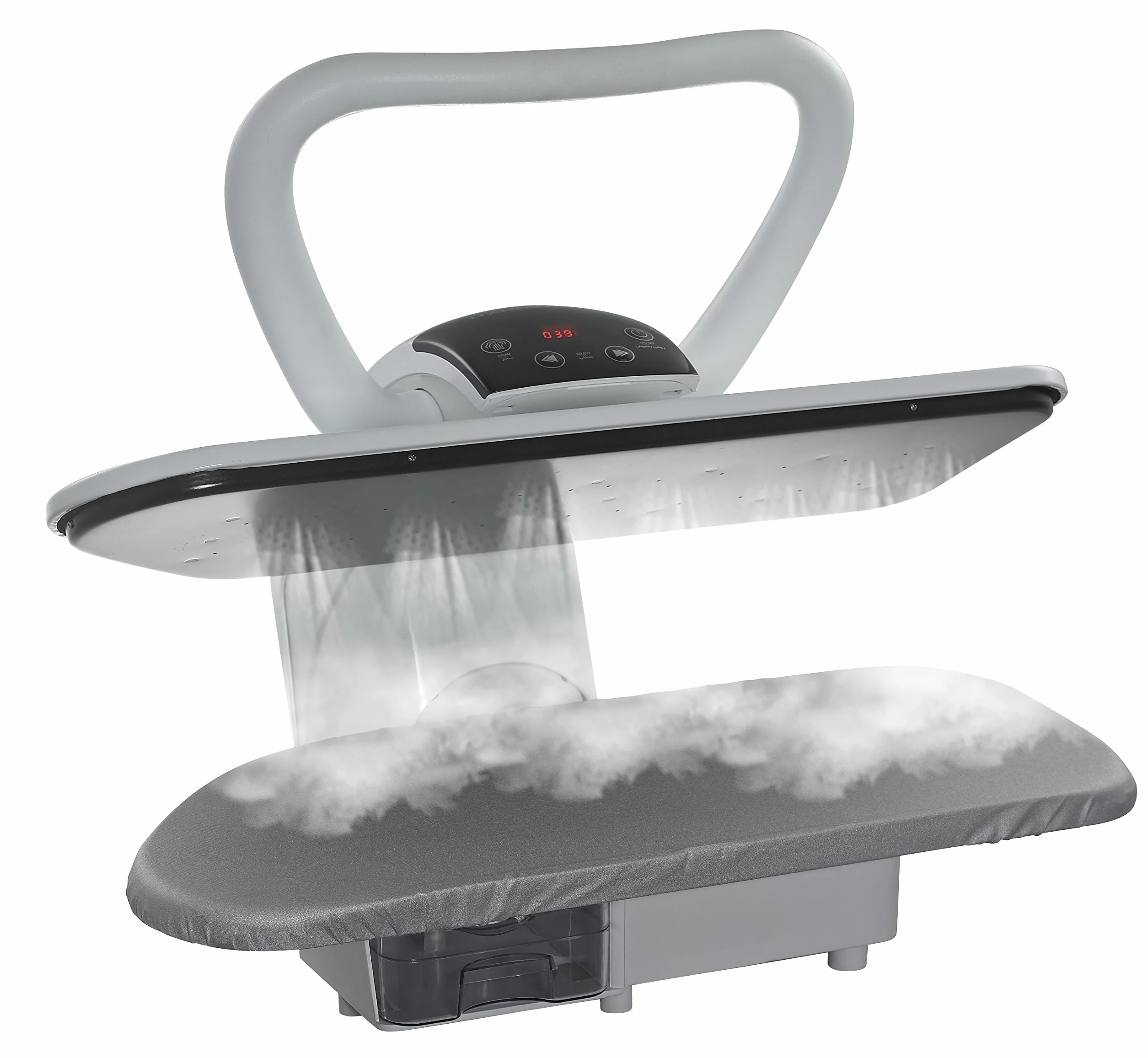 Speedypress Prasowanie parowe 101HD-Silver Heavy Duty Professional 101 cm ze stojakiem