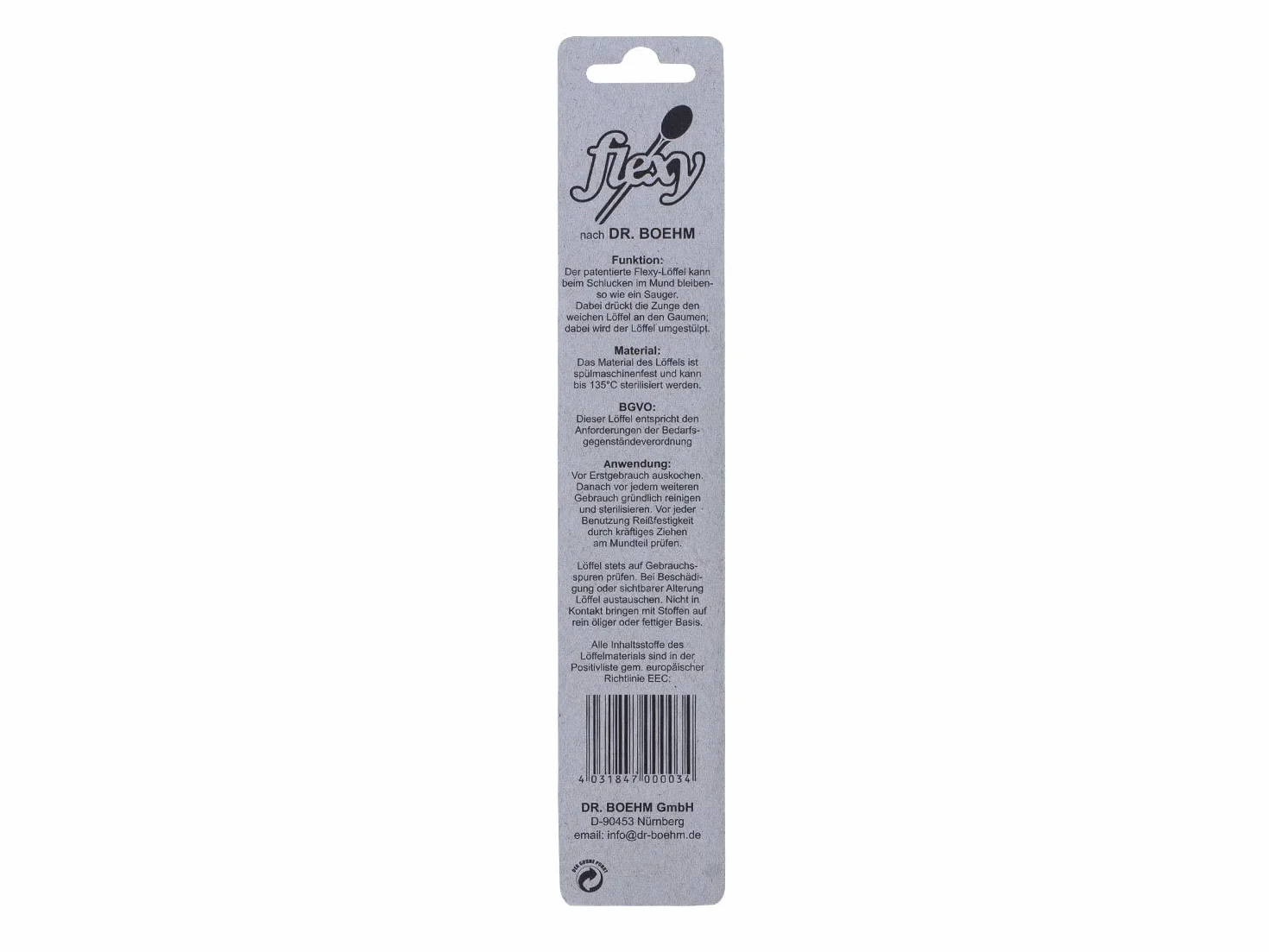 Dr. Böhms 623633_SML Flexy Mini Łyżki Dziecięce, Czerwony/Niebieski, 2 sztuki