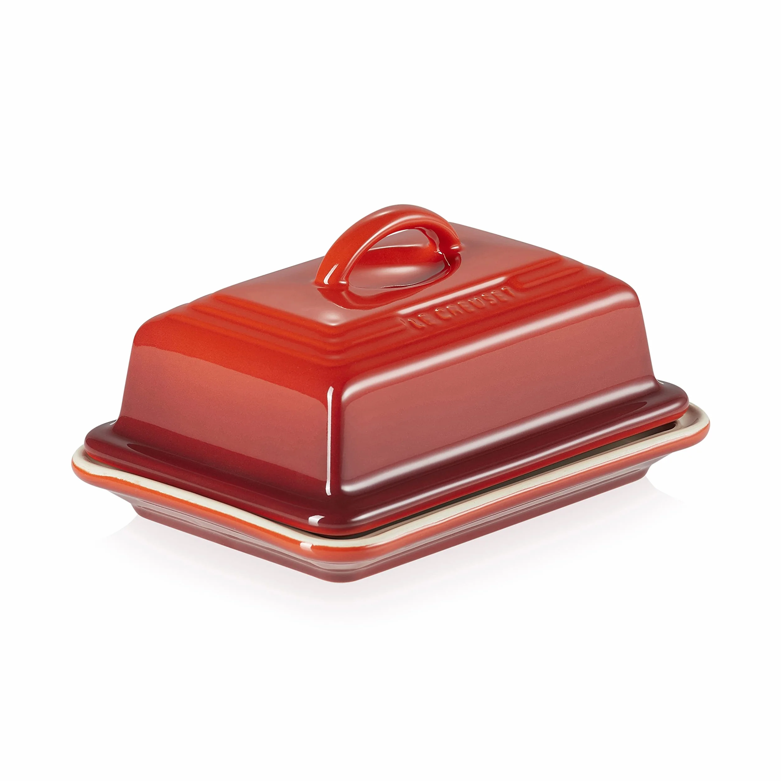 Le Creuset Masło do kamionek, 900 g, 17 x 12,5 x 9 cm, Cerise