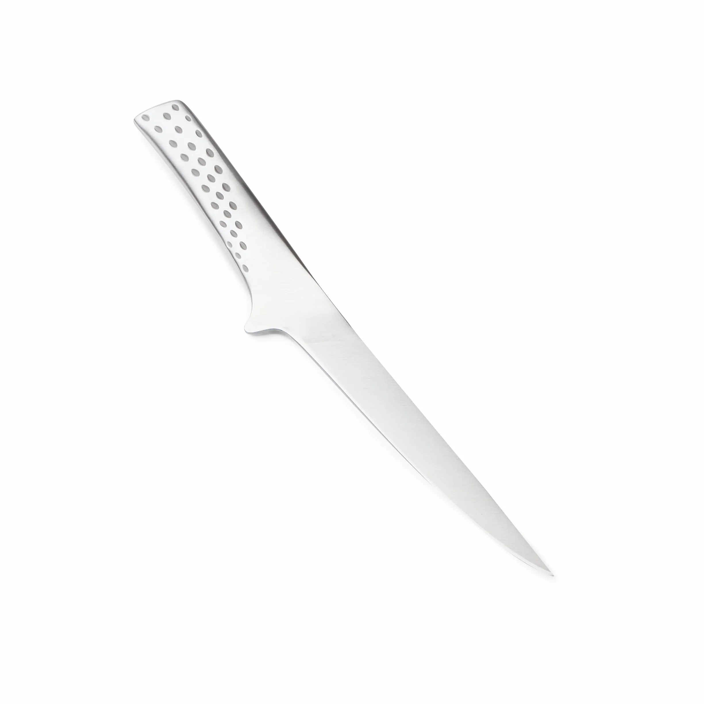 Weber Deluxe Nóż do filetowania (ostrze 16 cm), idealny do mięsa i filetowania ryb, z wysokiej jakości niemieckiej stali nierdzewnej, dodatkowo naostrzony, ergonomiczna rękojeść - Srebrny (17067)