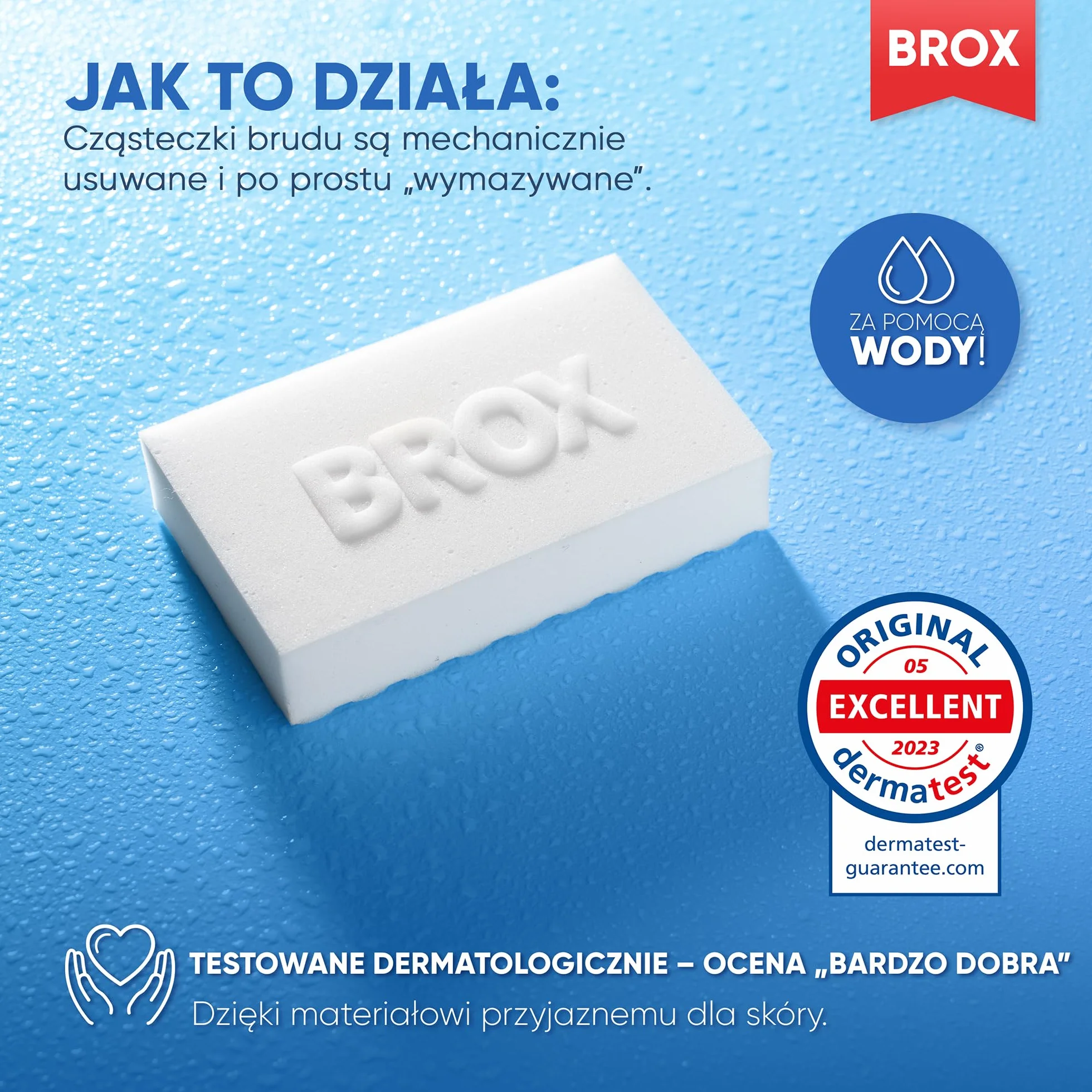 BROX® 18x Magiczna guma – Gąbki czyszczące – Guma do czyszczenia butów – Środek do czyszczenia butów – Magiczna gąbka do trampek, usuwa plamy i uporczywe zabrudzenia – Środek do usuwania plam